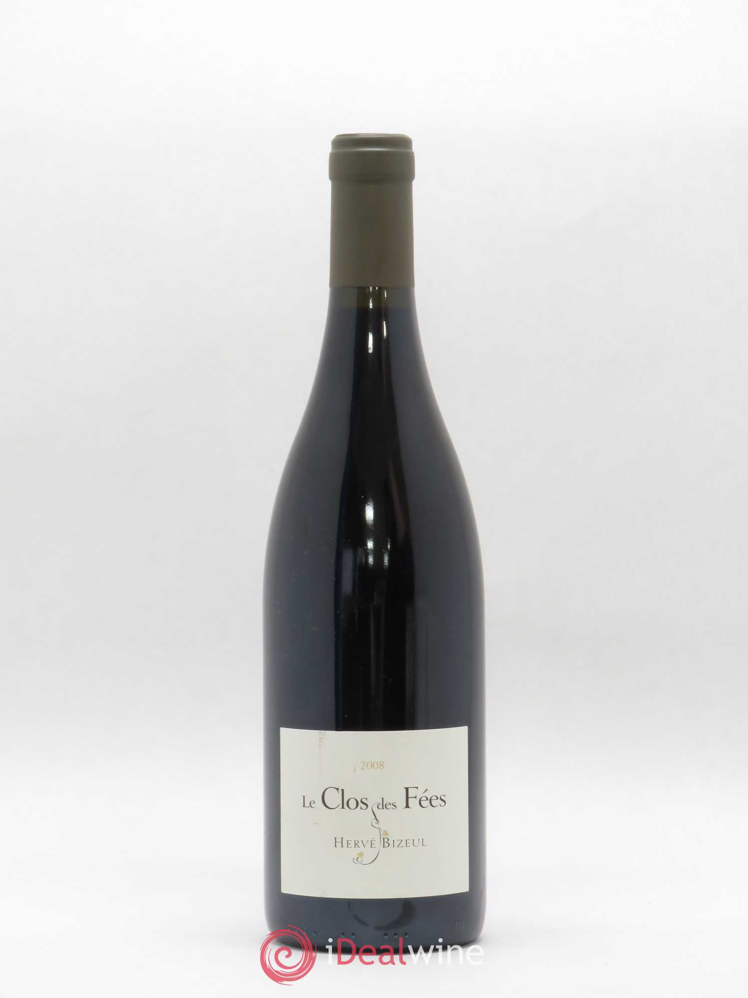 Côtes du Roussillon Villages Clos des Fées Hervé Bizeul 2008 - Posten von 1 Flasche - 0