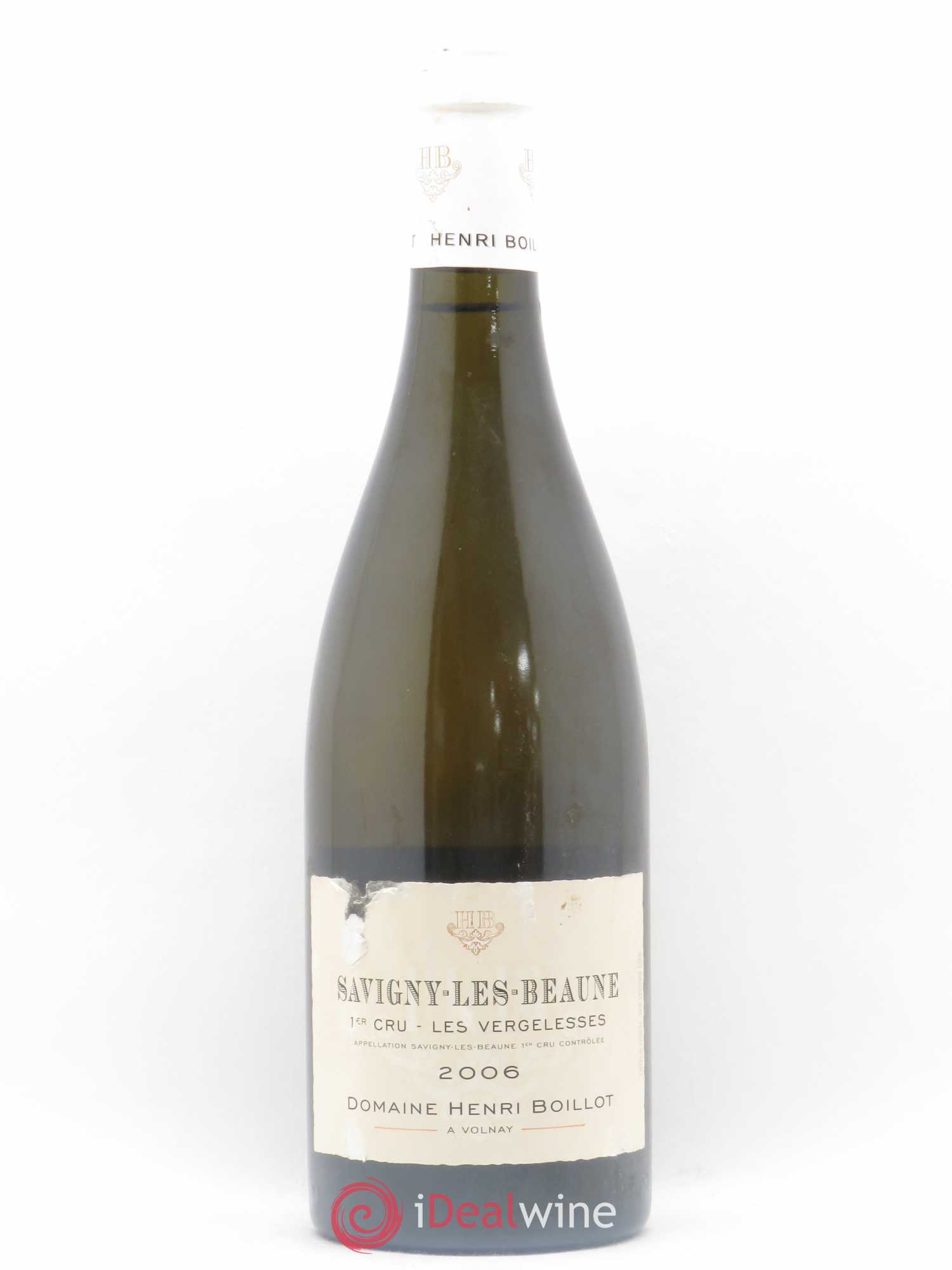 Savigny-lès-Beaune Les Vergelesses Henri Boillot 2006 - Lot de 1 bouteille - 0