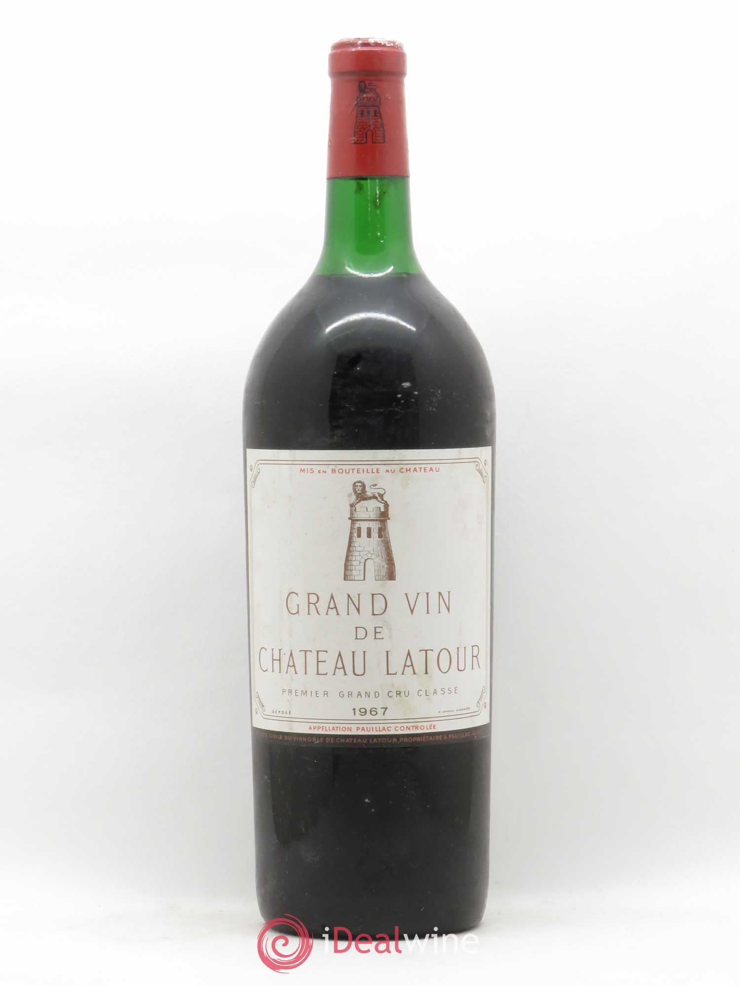 Château Latour 1er Grand Cru Classé 1967 - Lot of 1 magnum - 0