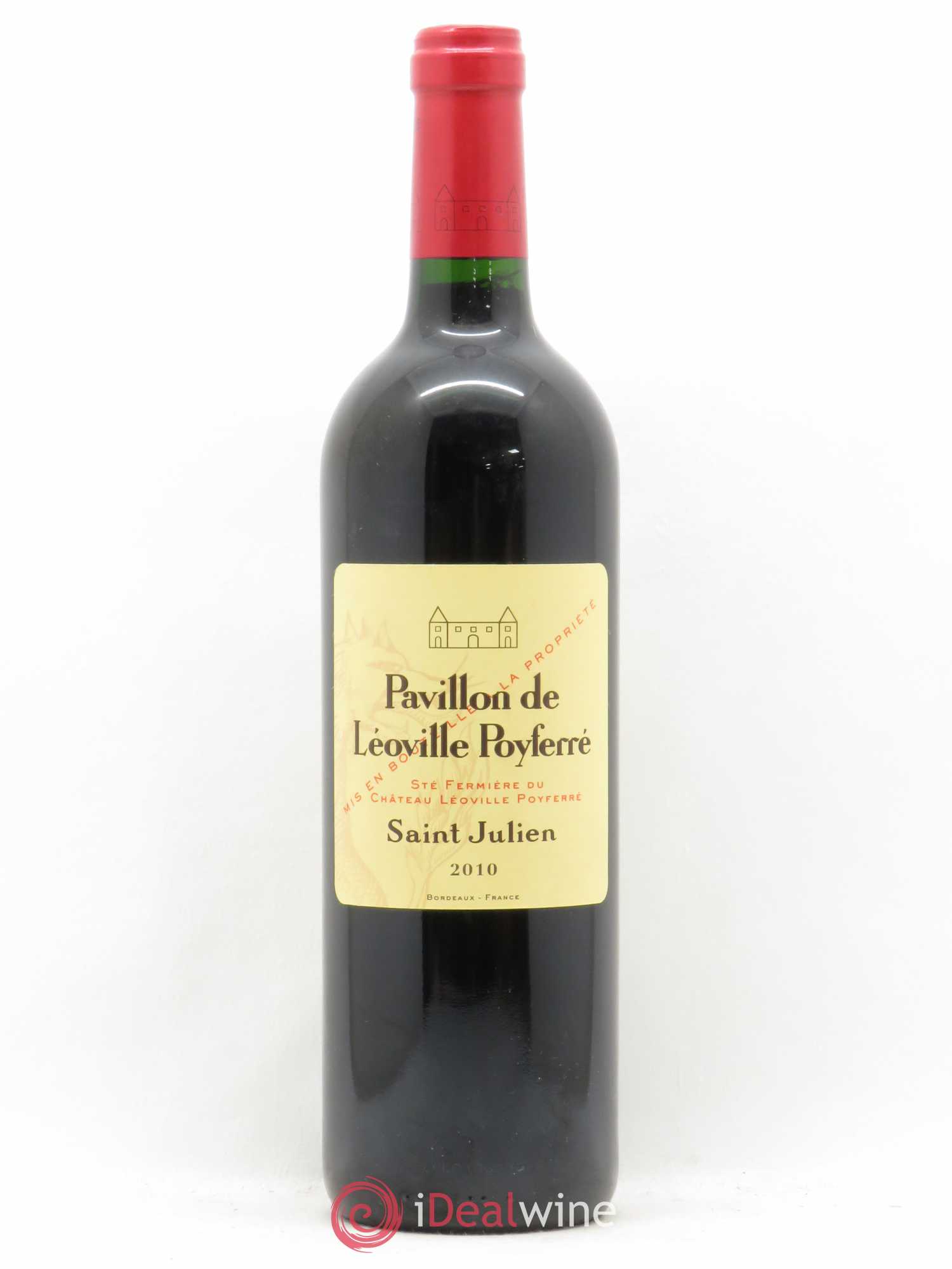 Pavillon de Poyferré Second Vin 2010 - Lot de 1 bouteille - 0