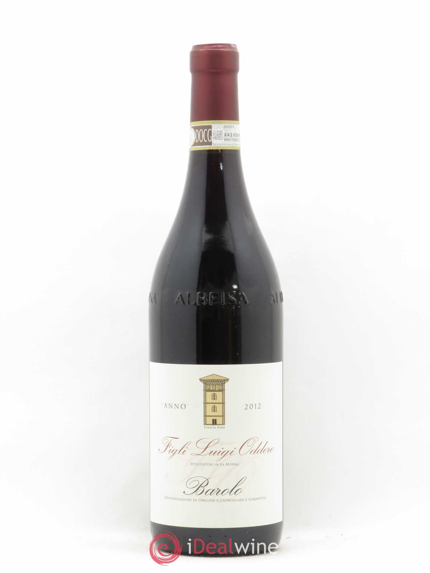 Barolo DOCG Figli Luigi Oddero 2012 - Lot de 1 bouteille - 0