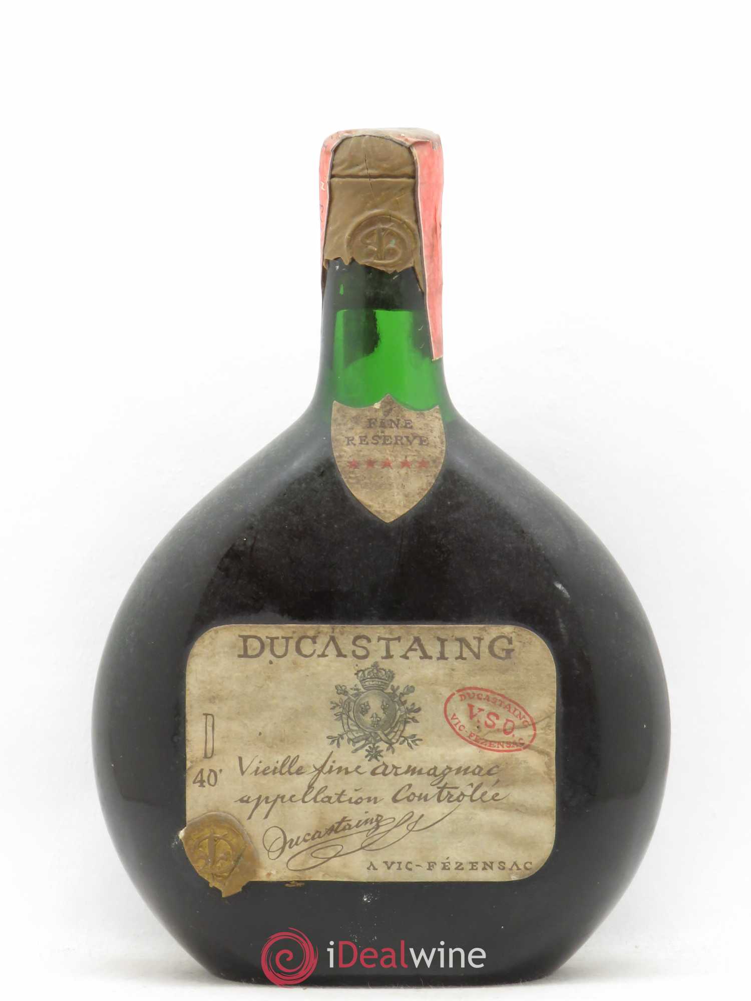 Armagnac Vieille Fine Armagnac VSO Ducastaing - Lotto di 1 bottiglia - 0