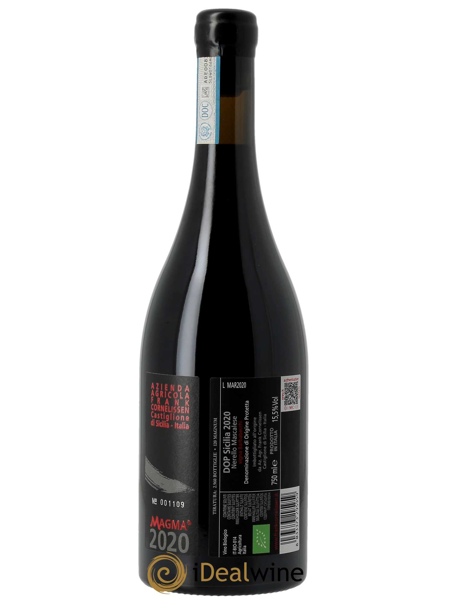 Terre Siciliane IGT Magma Frank Cornelissen 2020 - Posten von 1 Flasche - 1