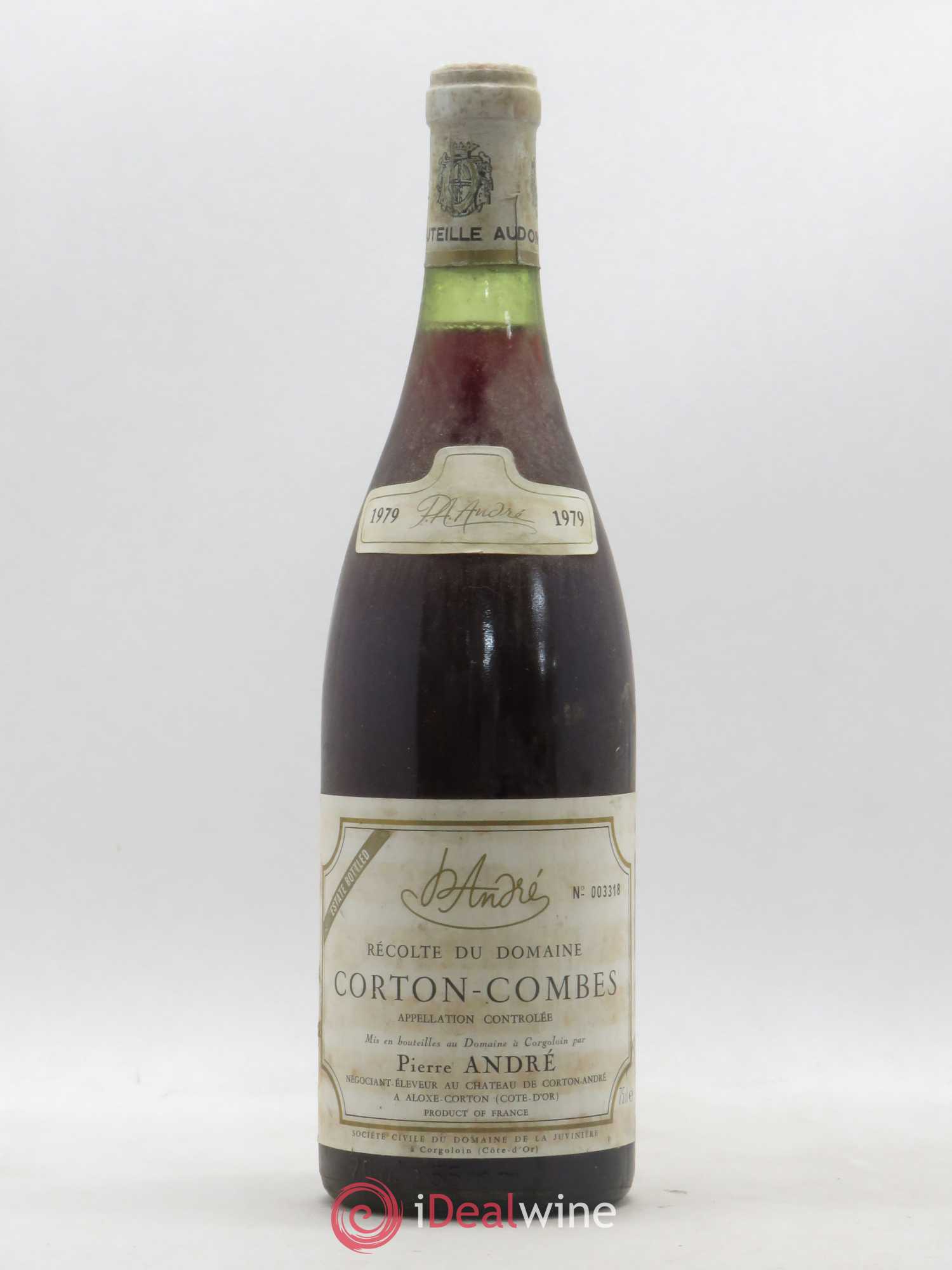 Corton Grand Cru Combes Pierre André 1979 - Lot de 1 bouteille - 0