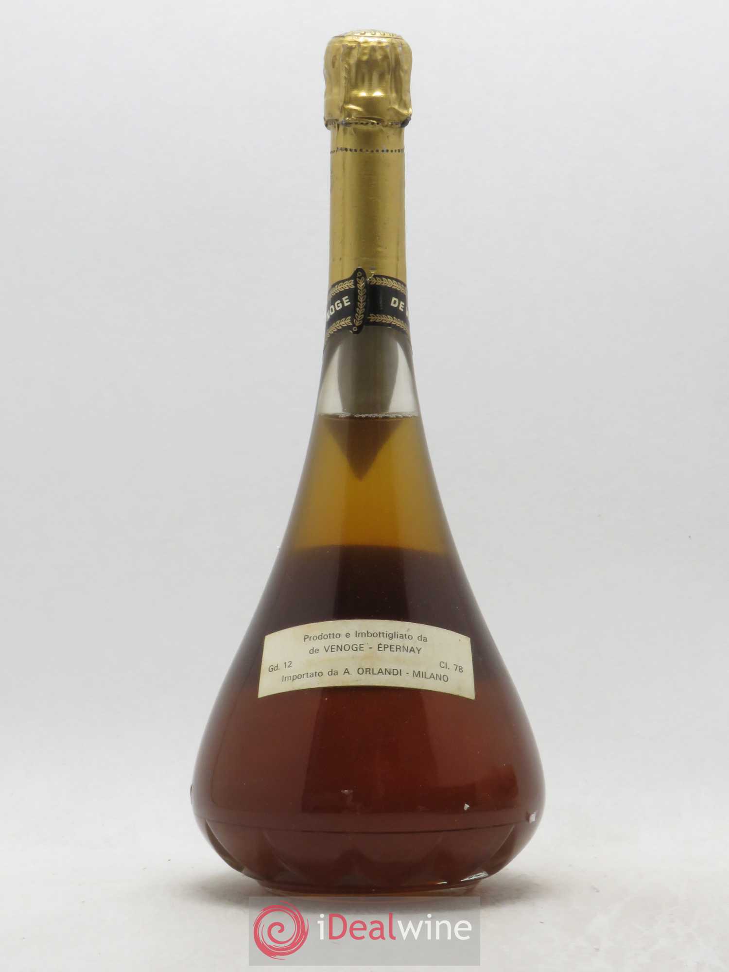 Cuvée des Princes De Venoge Champagne 1962 - Lot de 1 bouteille - 1