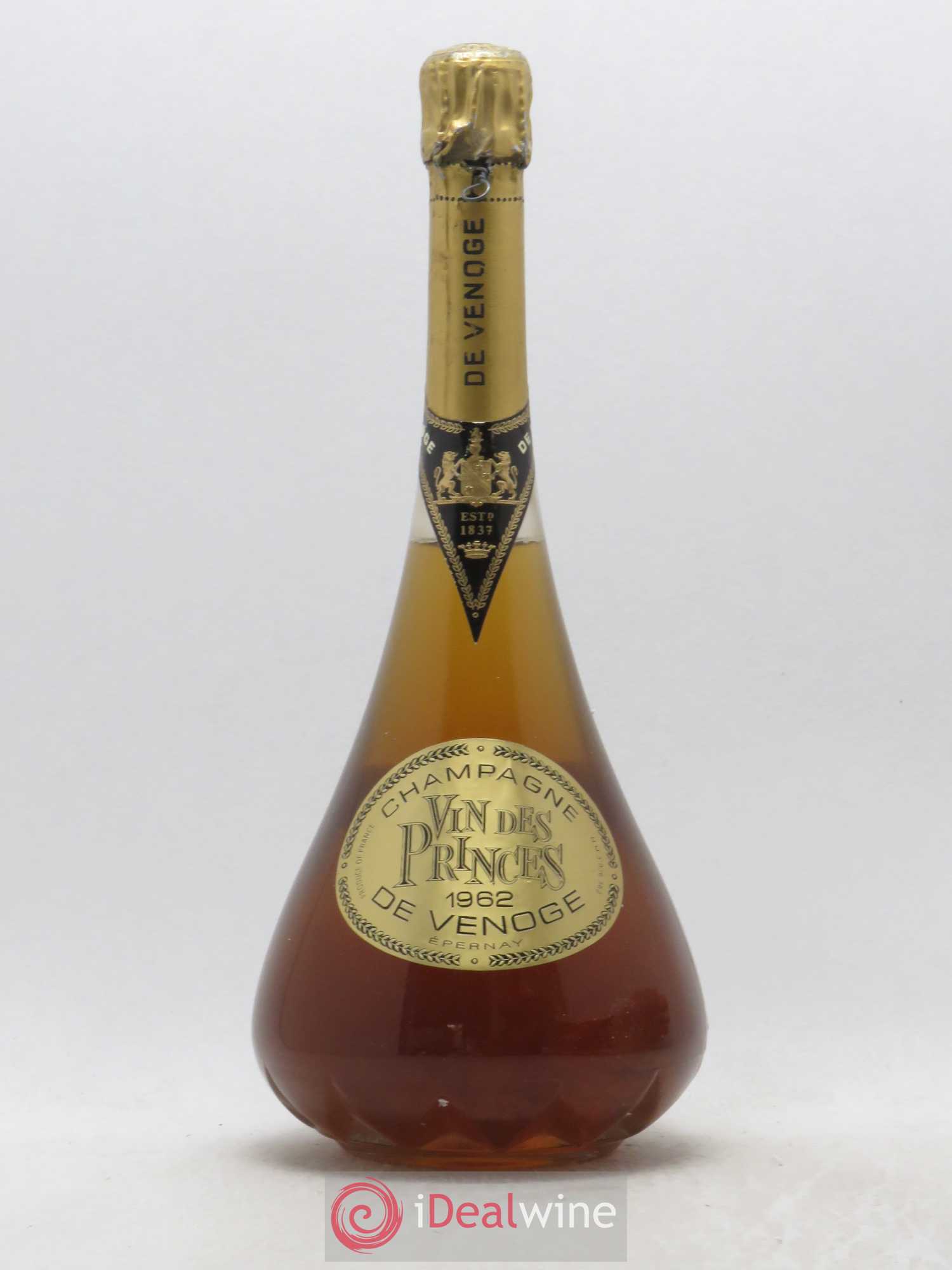 Cuvée des Princes De Venoge Champagne 1962 - Lot de 1 bouteille - 0