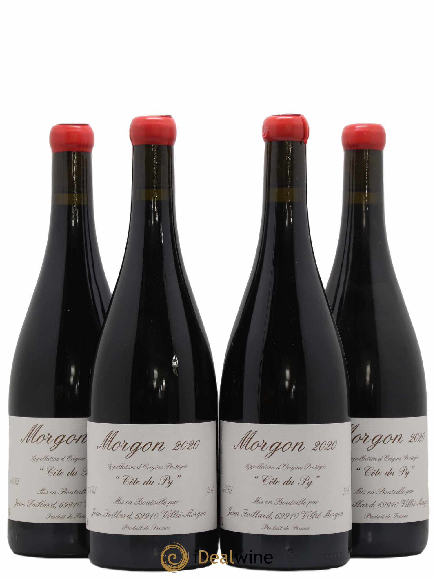 Morgon Côte du Py Jean Foillard 2020 - Lot de 4 bouteilles - 0