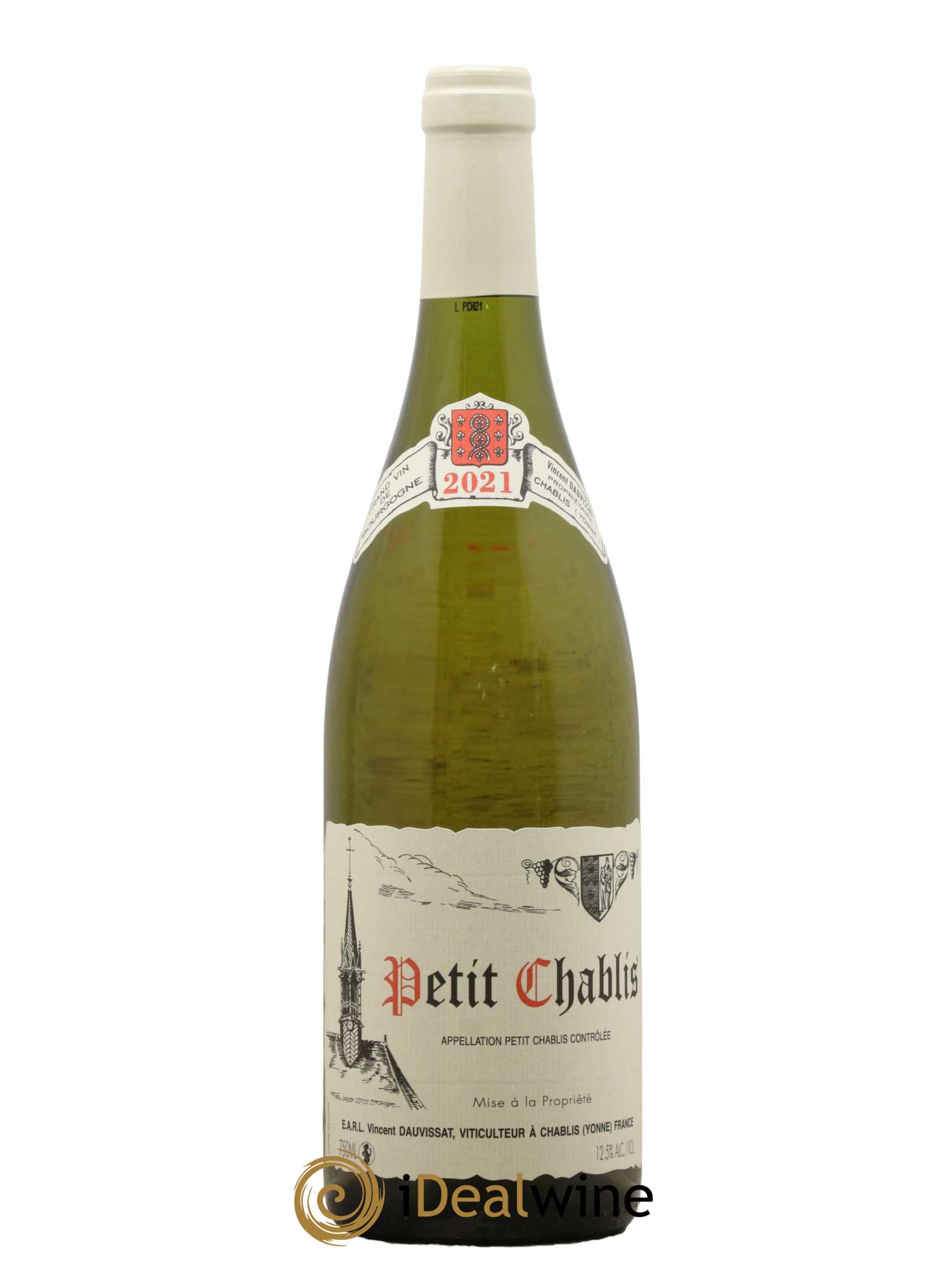 Petit Chablis Vincent Dauvissat (Domaine)  2021 - Posten von 1 Flasche - 0