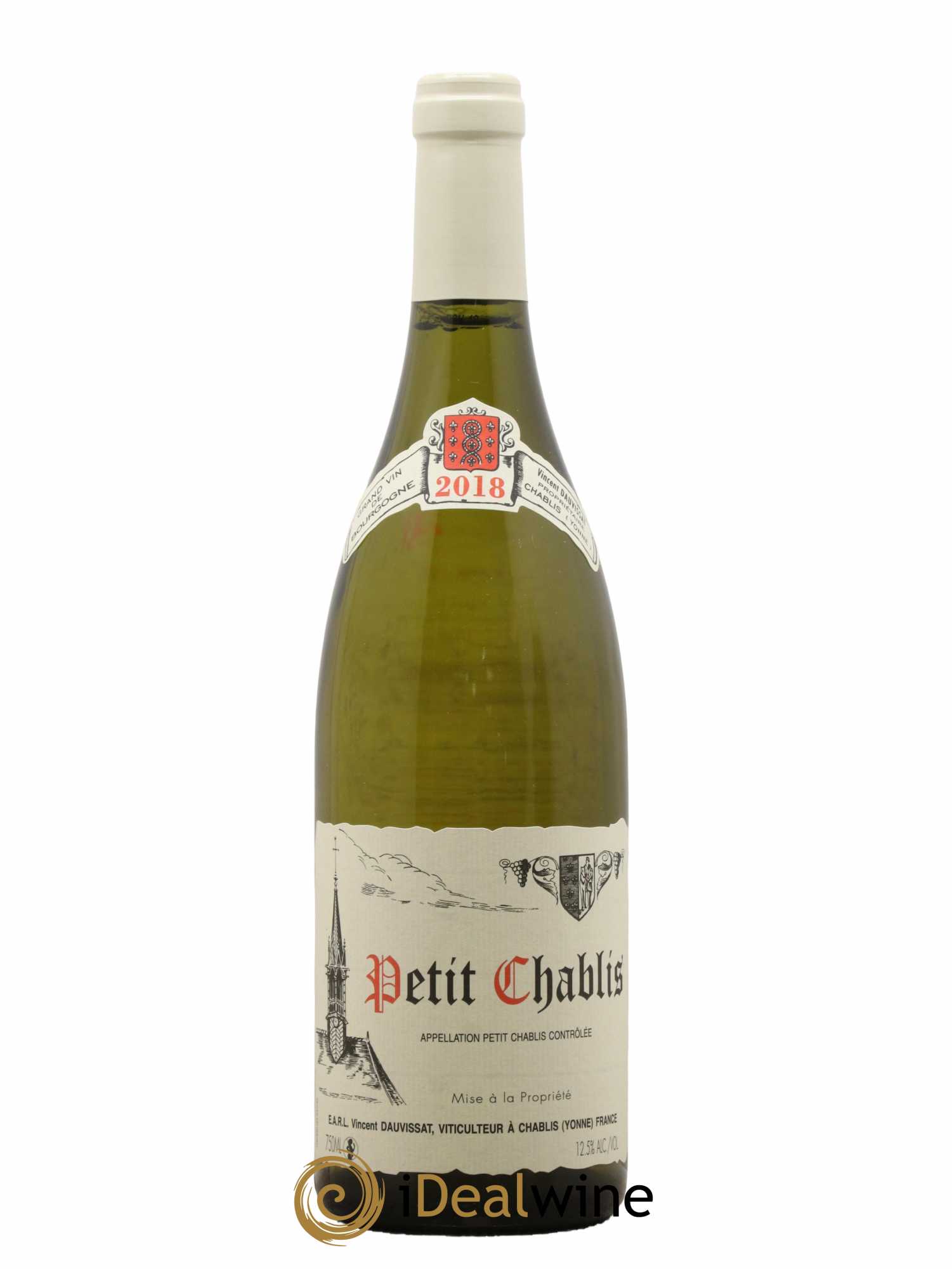 Petit Chablis Vincent Dauvissat (Domaine)  2018 - Posten von 1 Flasche - 0