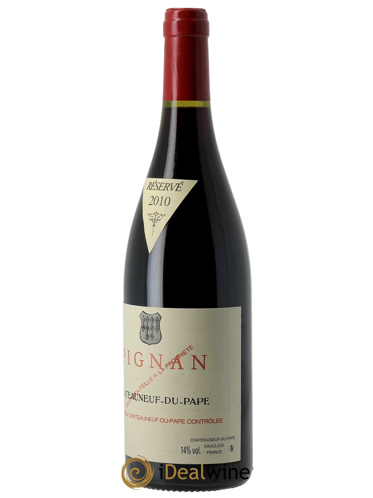 Châteauneuf-du-Pape Pignan Emmanuel Reynaud  2010 - Lot de 1 bouteille - 1