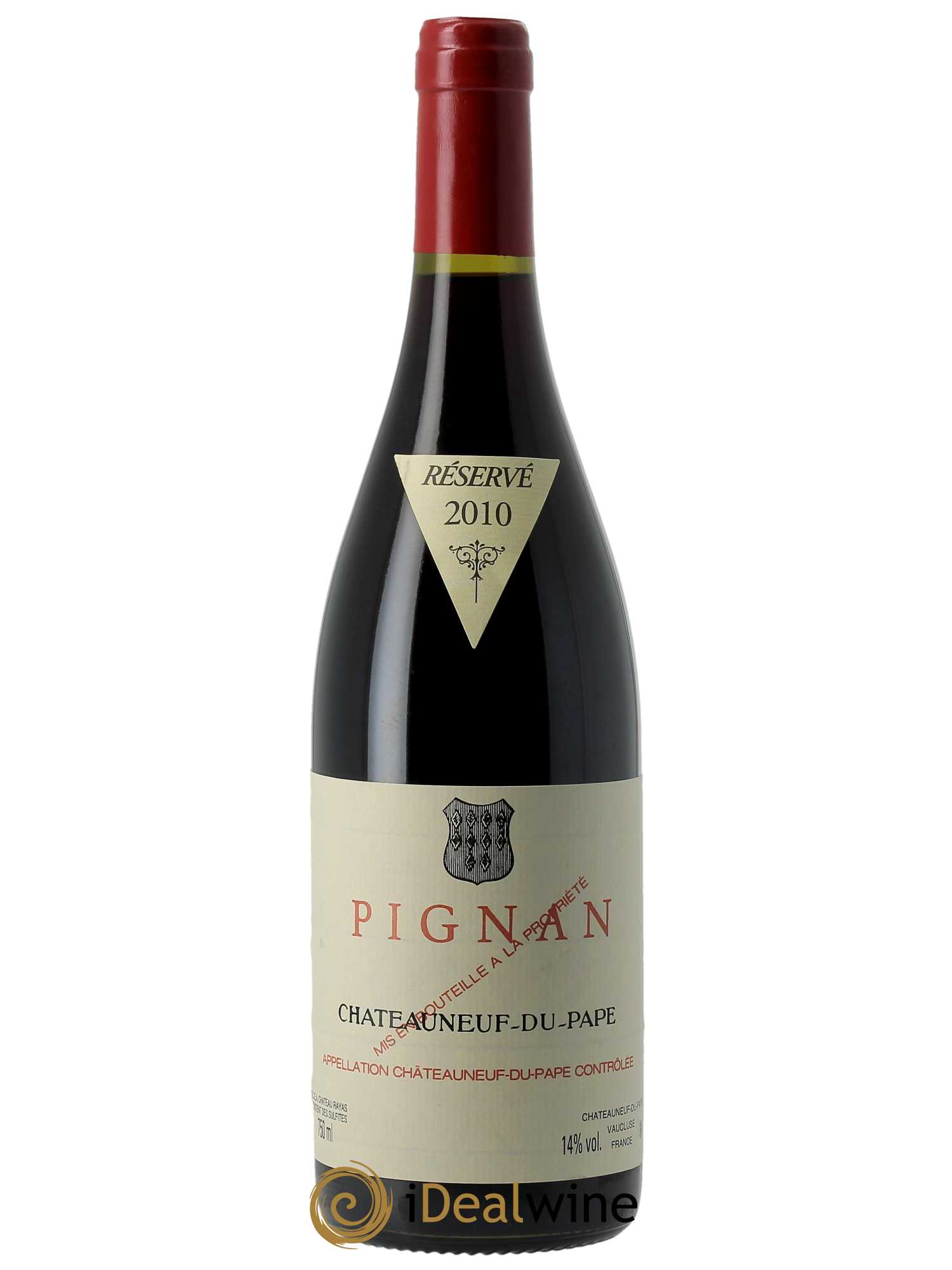 Châteauneuf-du-Pape Pignan Emmanuel Reynaud  2010 - Lot de 1 bouteille - 0