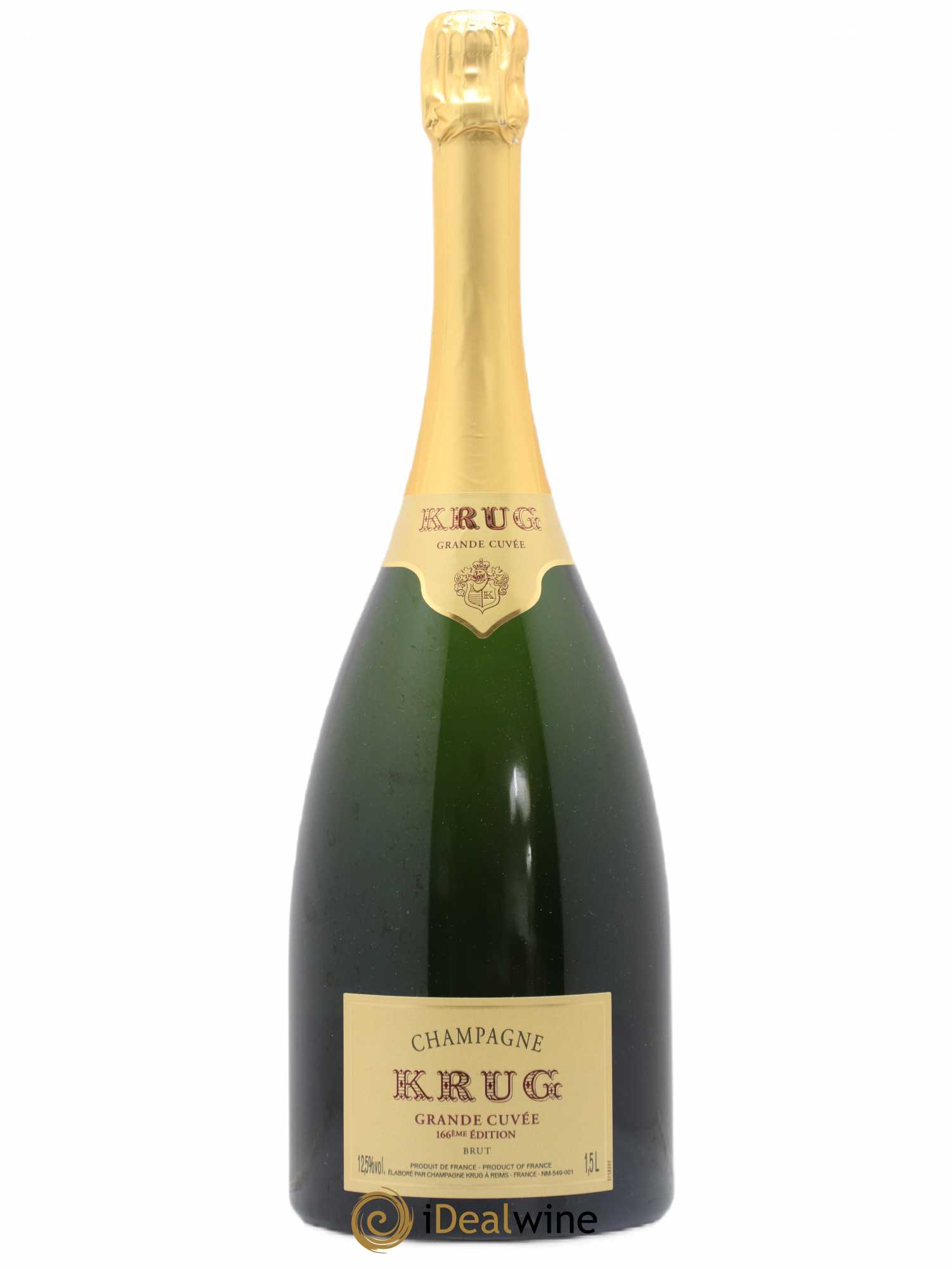 Grande Cuvée - 166ème édition Krug  - Lot de 1 magnum - 0