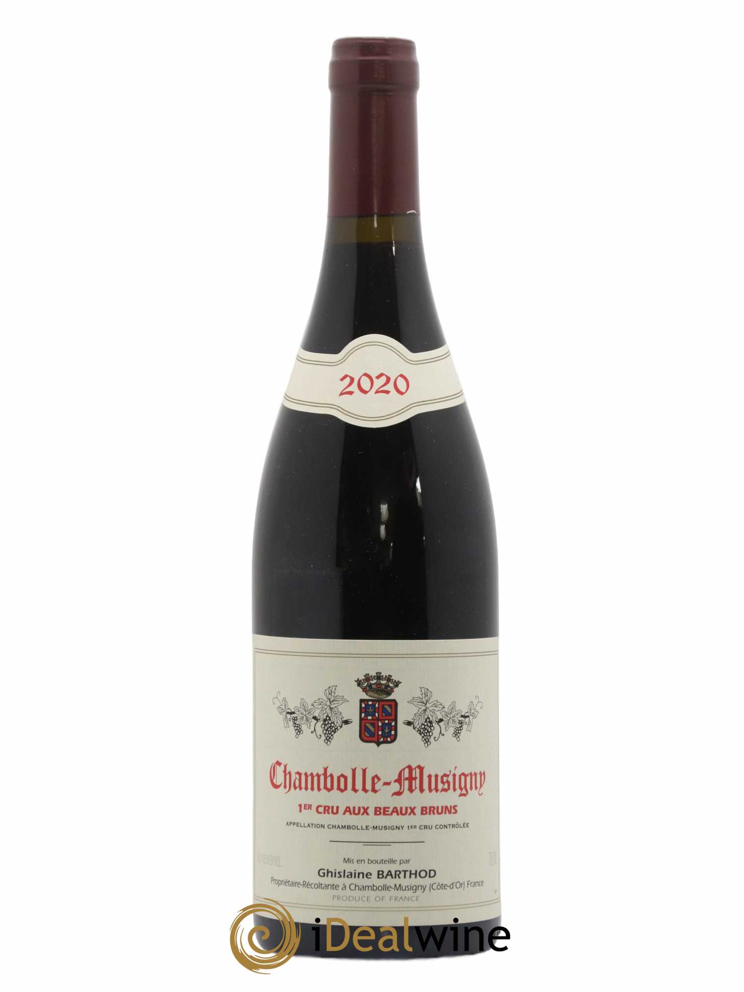 Chambolle-Musigny 1er Cru Aux Beaux Bruns Ghislaine Barthod  2020 - Lot de 1 bouteille - 0