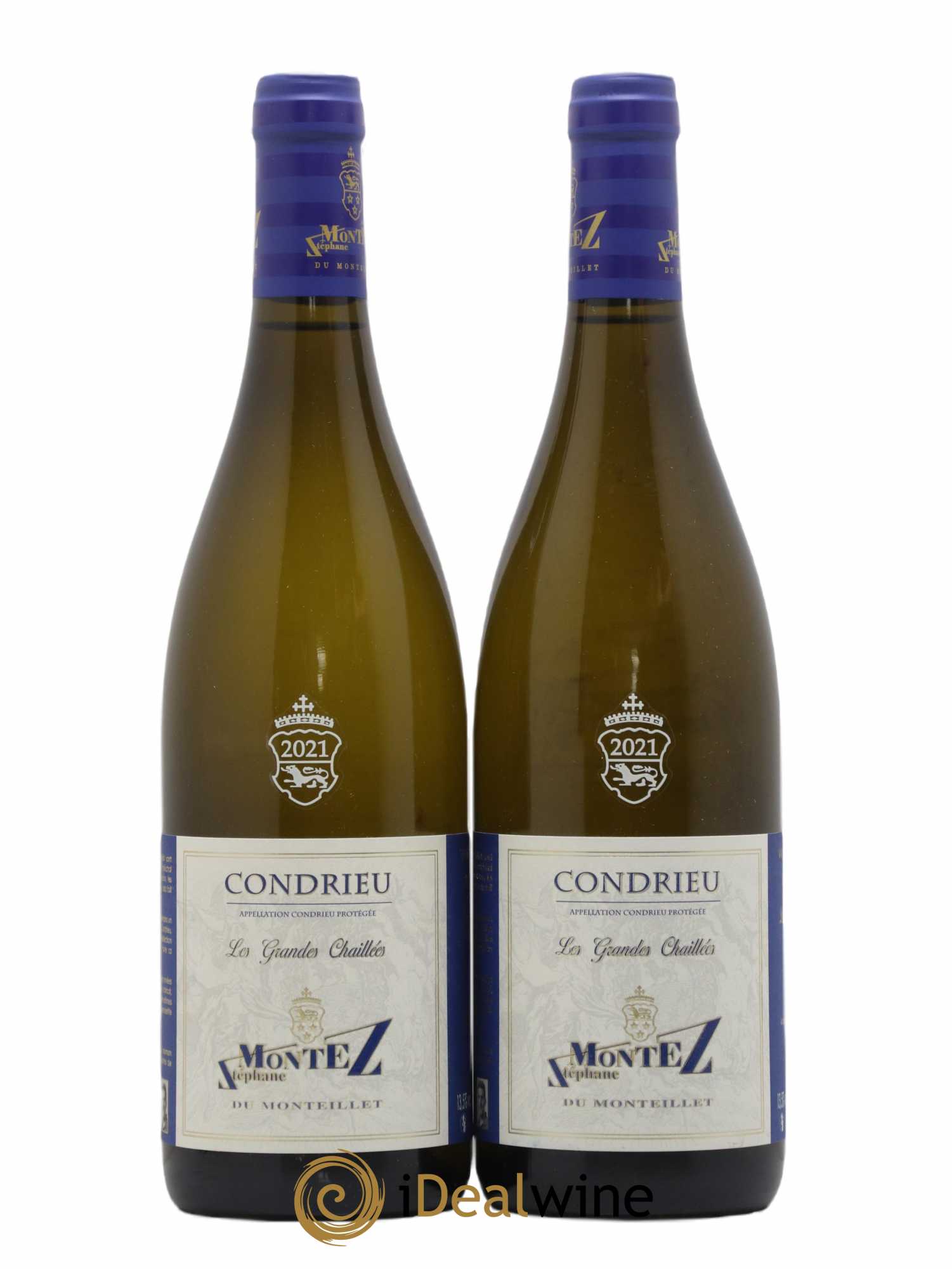 Condrieu Les Grandes Chaillées Monteillet (Domaine du) - Stéphane Montez 2021 - Lot of 2 bottles - 0