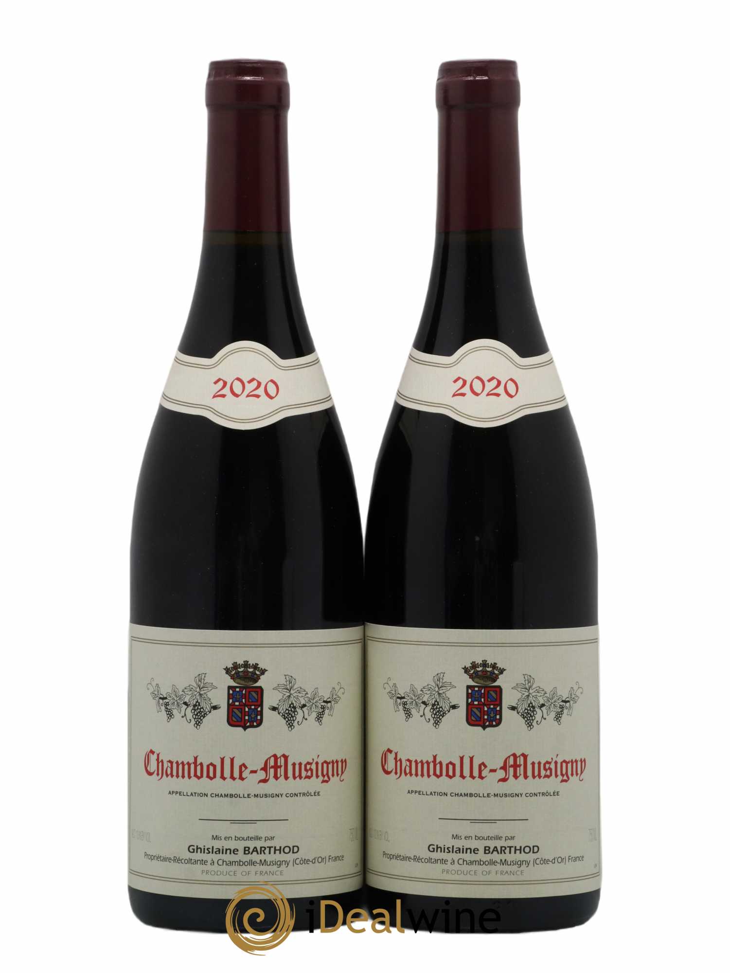 Chambolle-Musigny Ghislaine Barthod  2020 - Lot de 2 bouteilles - 0