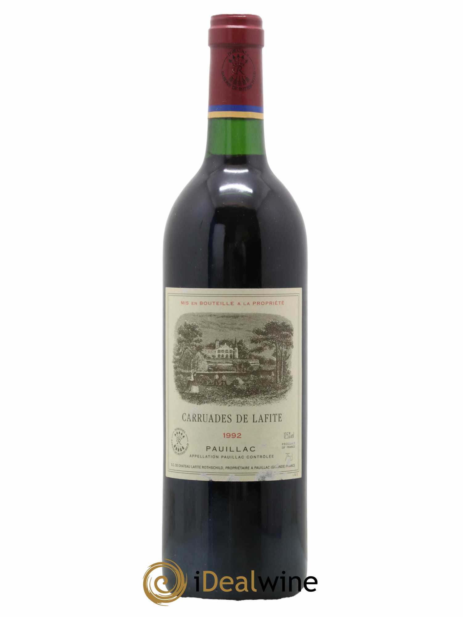 Carruades de Lafite Rothschild Second Vin 1992 - Lot of 1 bottle - 0