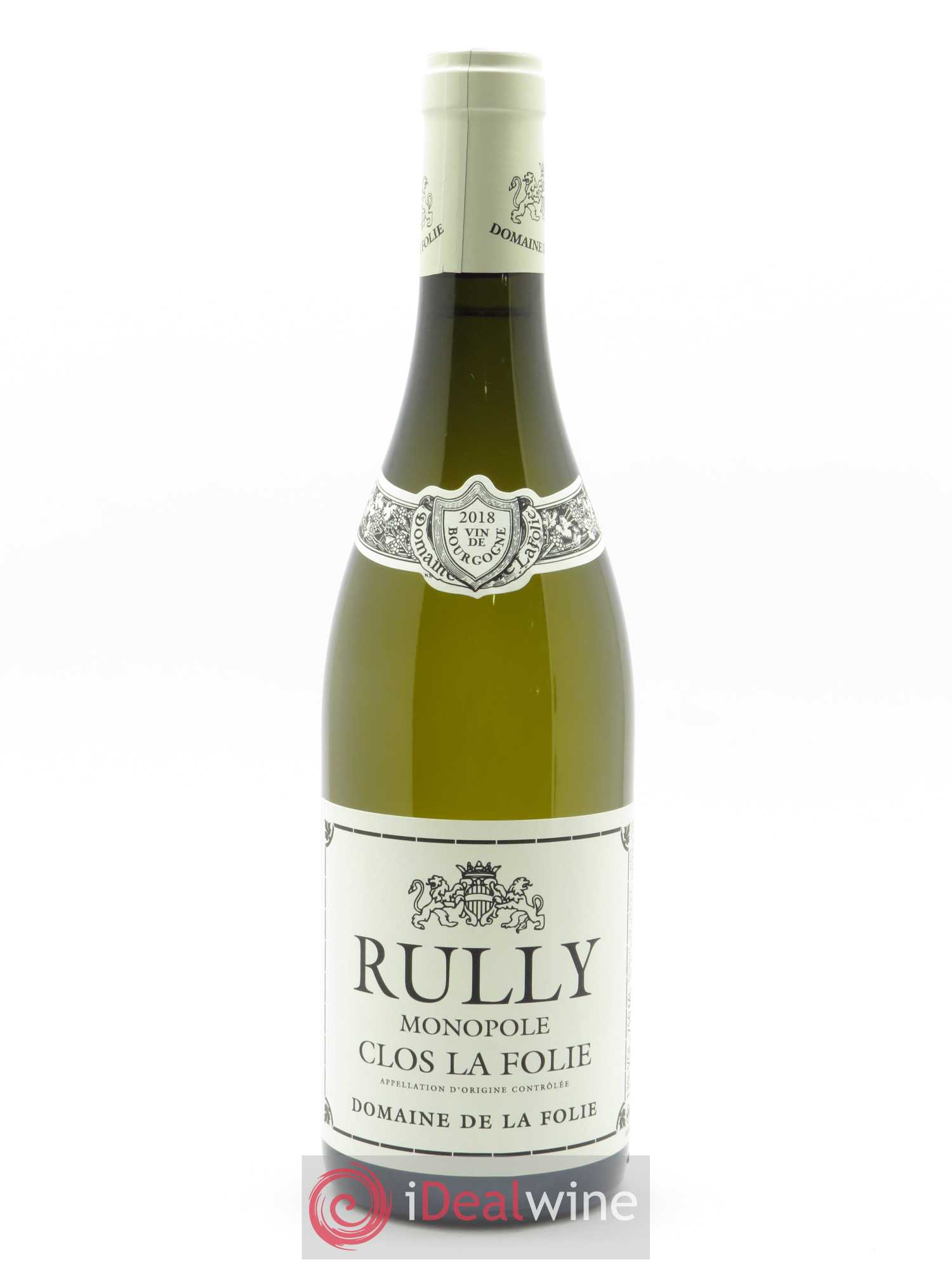 Rully Clos de la Folie Domaine de la Folie 2018 - Lot of 1 bottle - 0