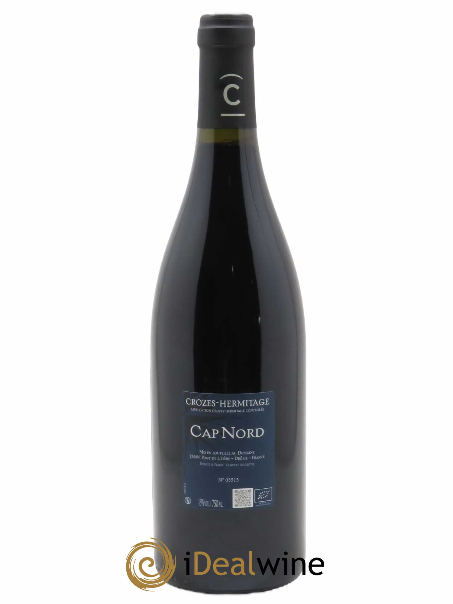 Crozes-Hermitage Cap Nord Combier  2021 - Lot of 1 bottle - 1