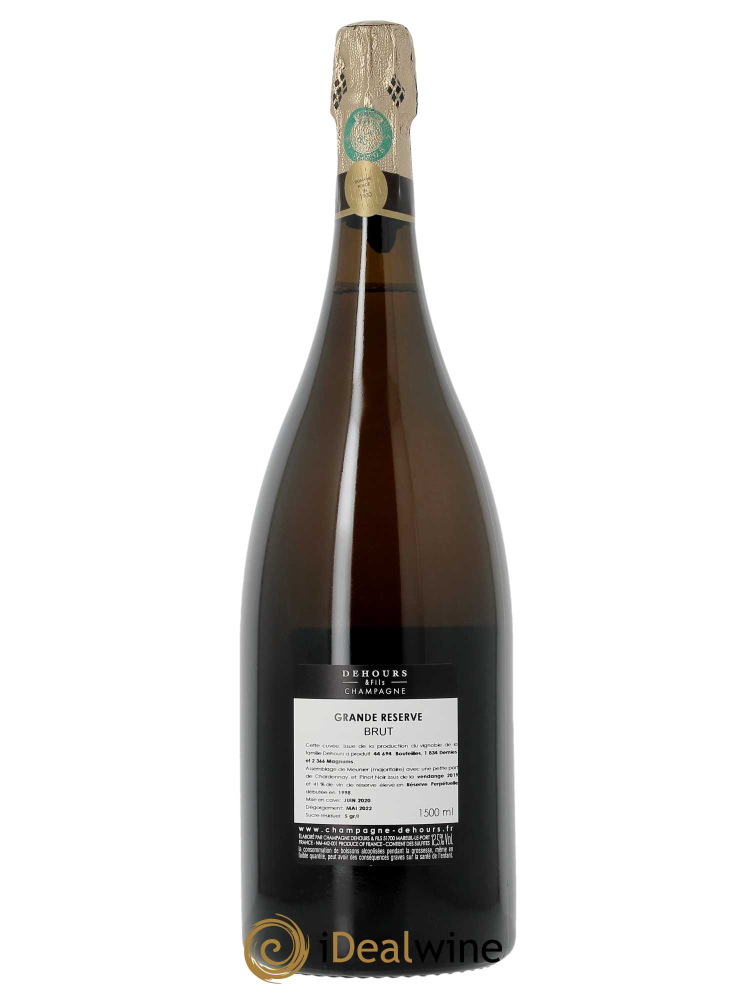 Brut Grande Réserve Dehours & Fils  - Lotto di 1 magnum - 1