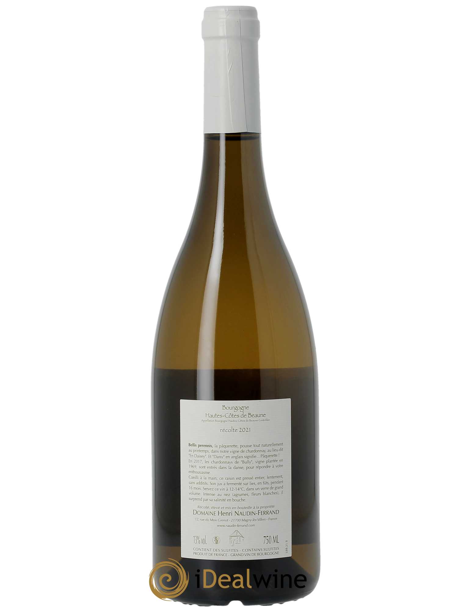 Hautes Côtes de Beaune Bellis Perennis Naudin-Ferrand (Domaine) 2021 - Lot de 1 bouteille - 1