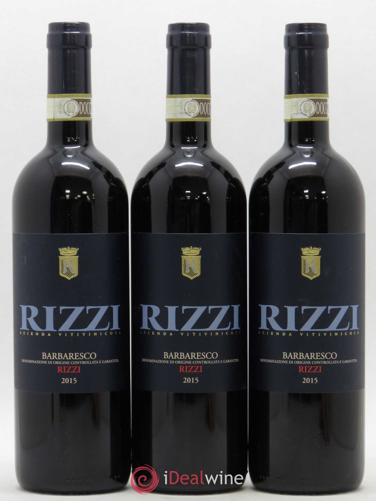 Barbaresco DOCG Rizzi 2015 - Lot de 3 bouteilles - 0