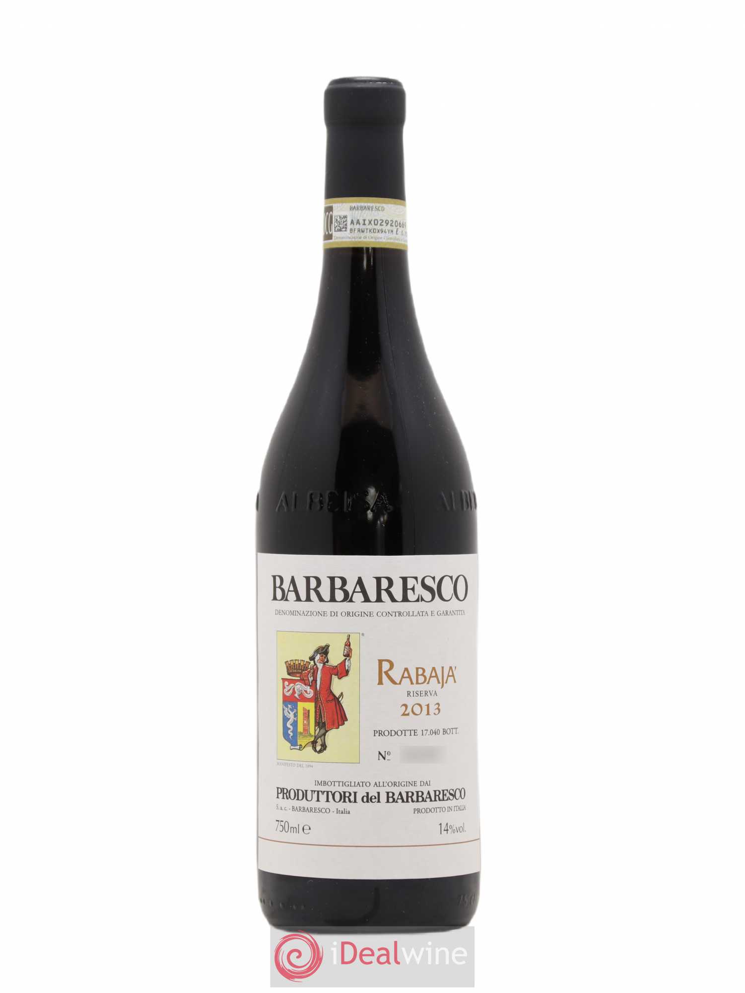 Barbaresco DOCG Rabaja Riserva Produttori del Barbaresco 2013 - Lot de 1 bouteille - 0