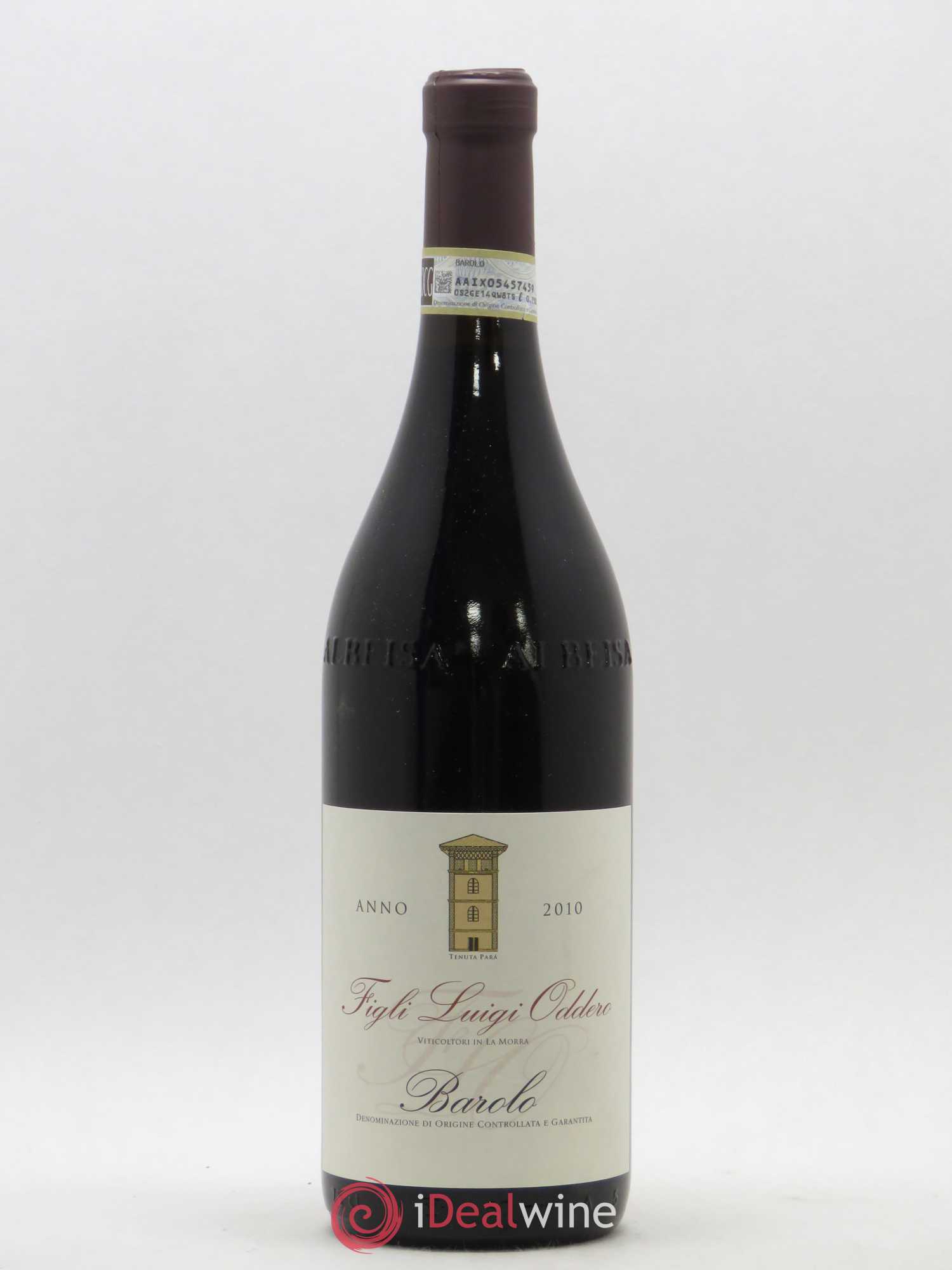 Barolo DOCG Figli Luigi Oddero 2010 - Lot de 1 bouteille - 0