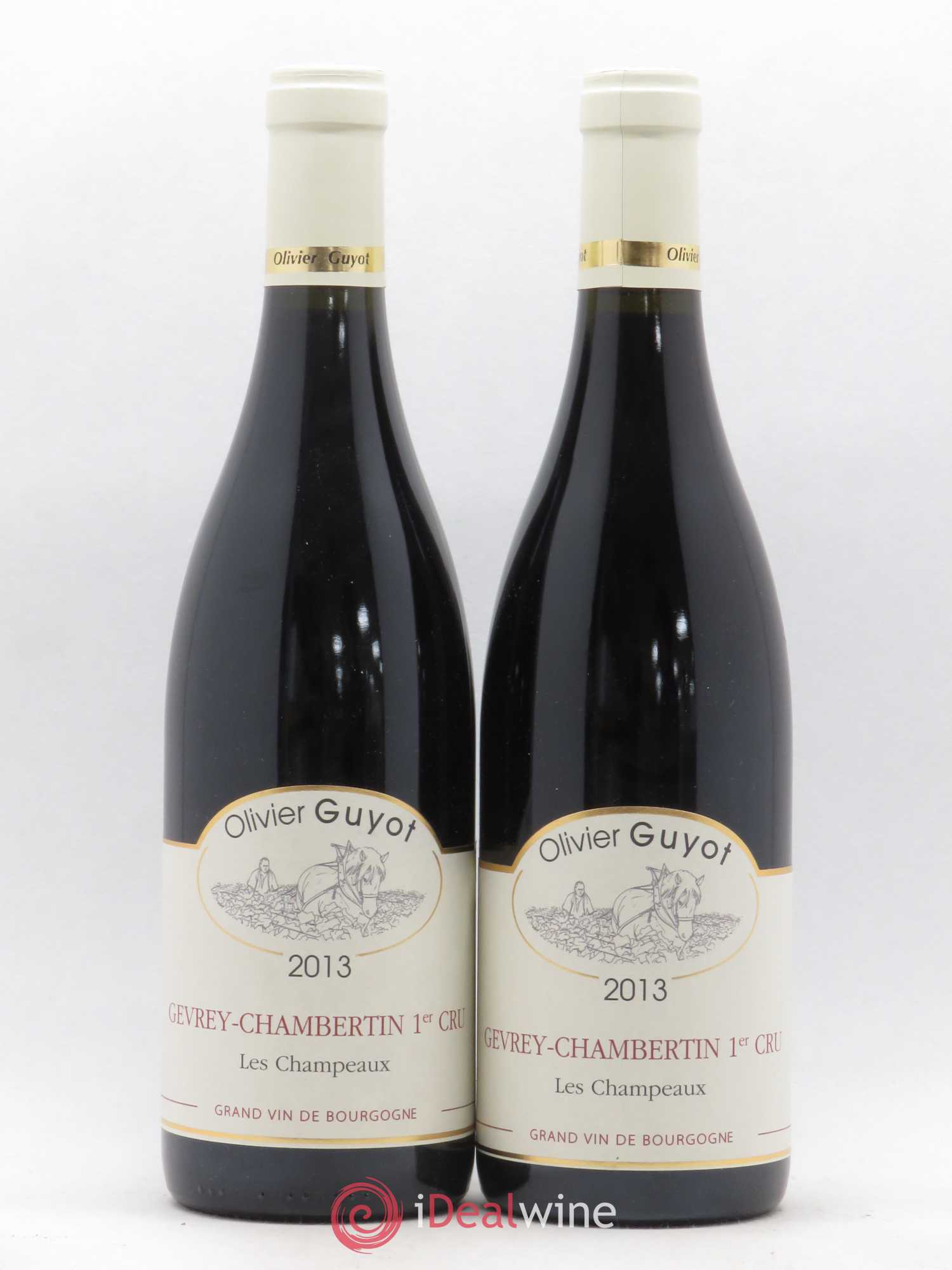 Gevrey-Chambertin 1er Cru Les Champeaux Olivier Guyot (Domaine de) 2013 - Lot of 2 bottles - 0