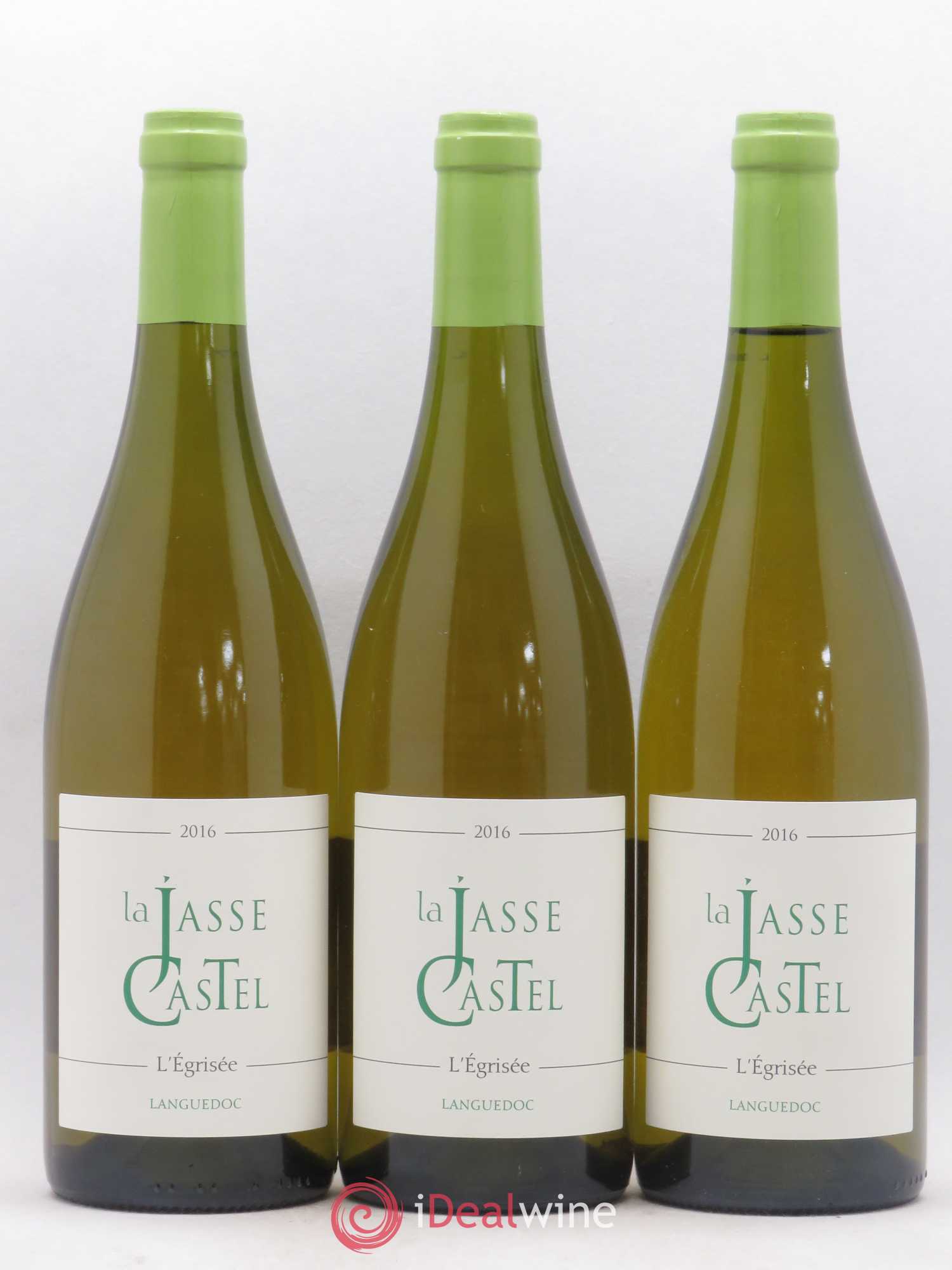 Languedoc L'Egrisée La Jasse Castel 2016 - Lot de 3 bouteilles - 0