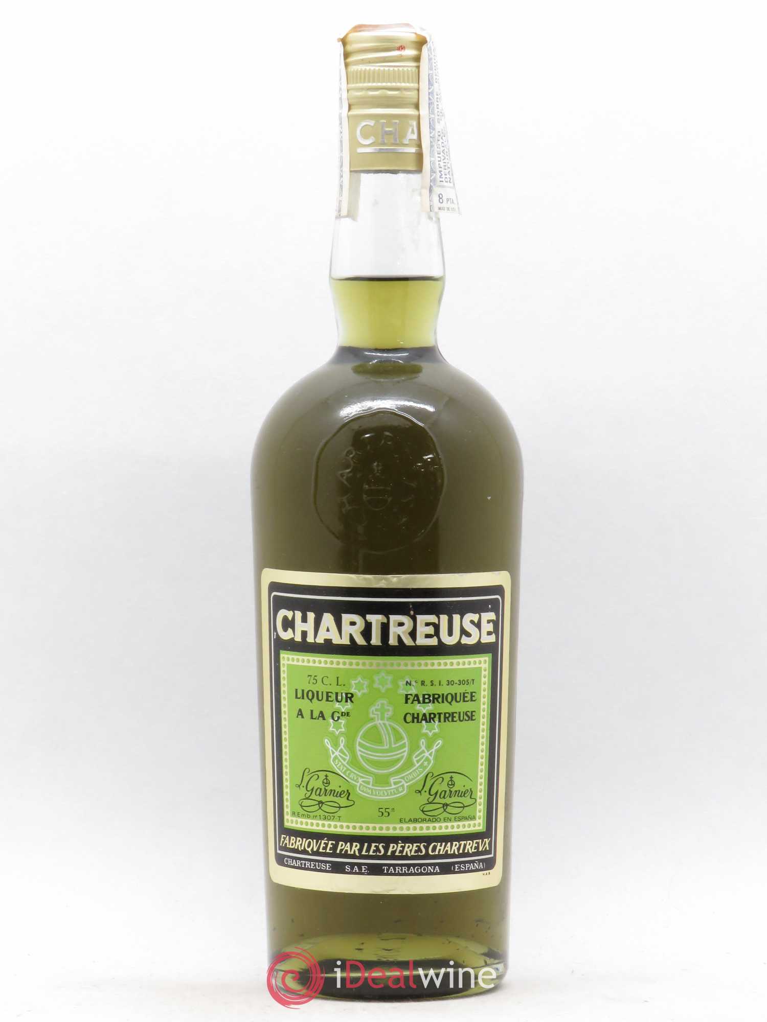 Chartreuse Of. Tarragone Verte (1982-1989) - Lot of 1 bottle - 0