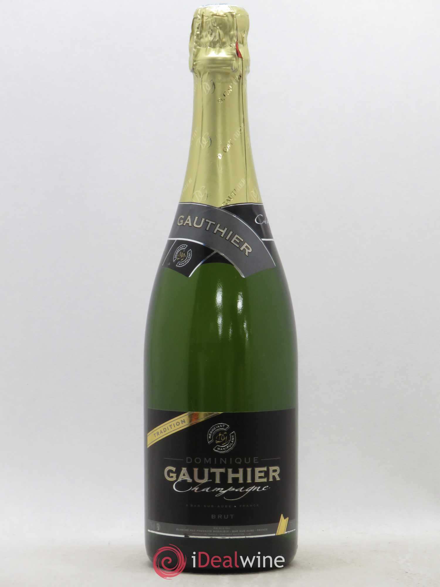 Champagne Brut Tradition Dominique Gauthier - Lot of 1 bottle - 0