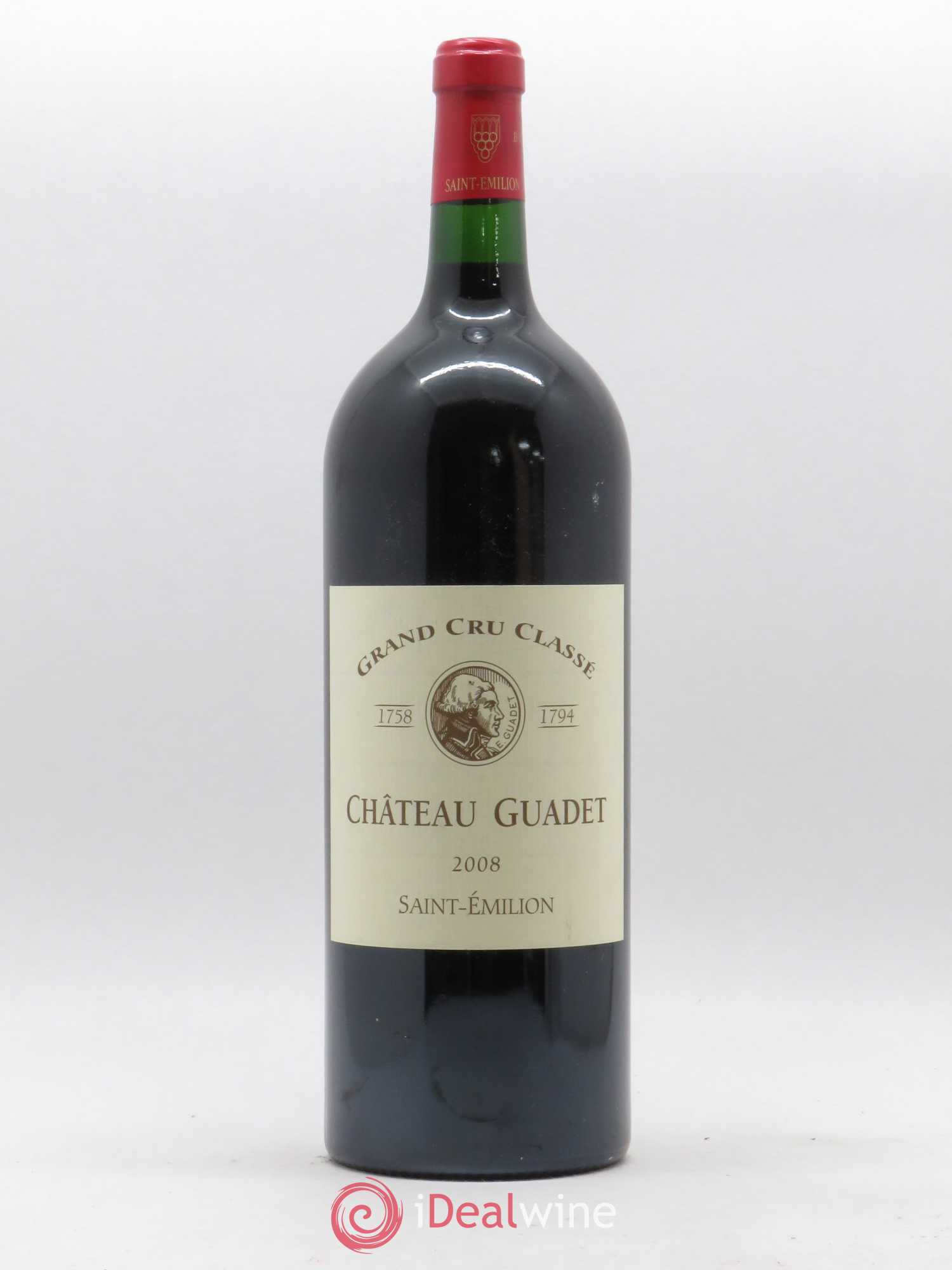 Château Guadet  Grand Cru Classé 2008 - Lot of 1 magnum - 0