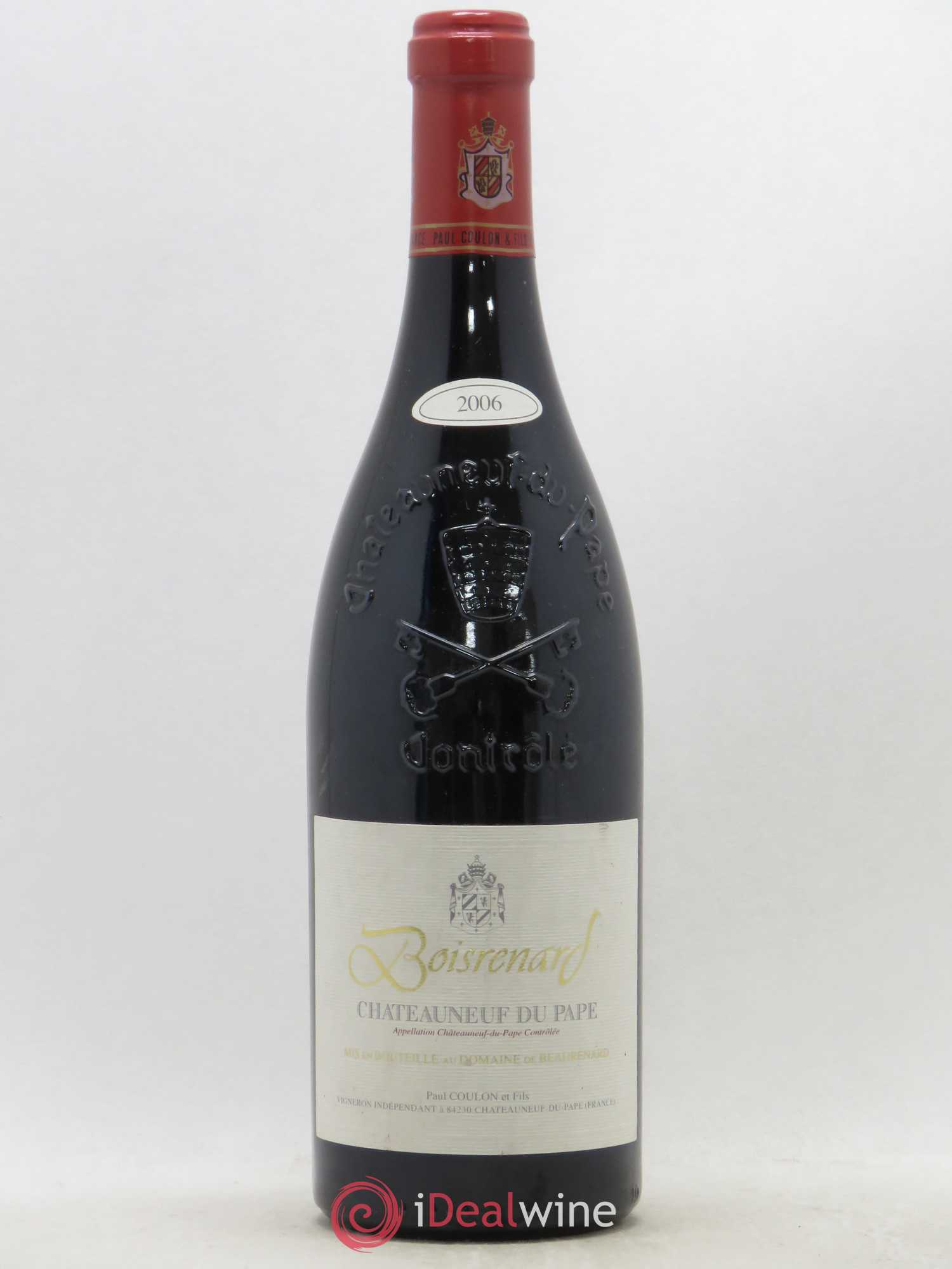 Châteauneuf-du-Pape Cuvée Boisrenard Beaurenard (Domaine de) 2006 - Lot of 1 bottle - 0