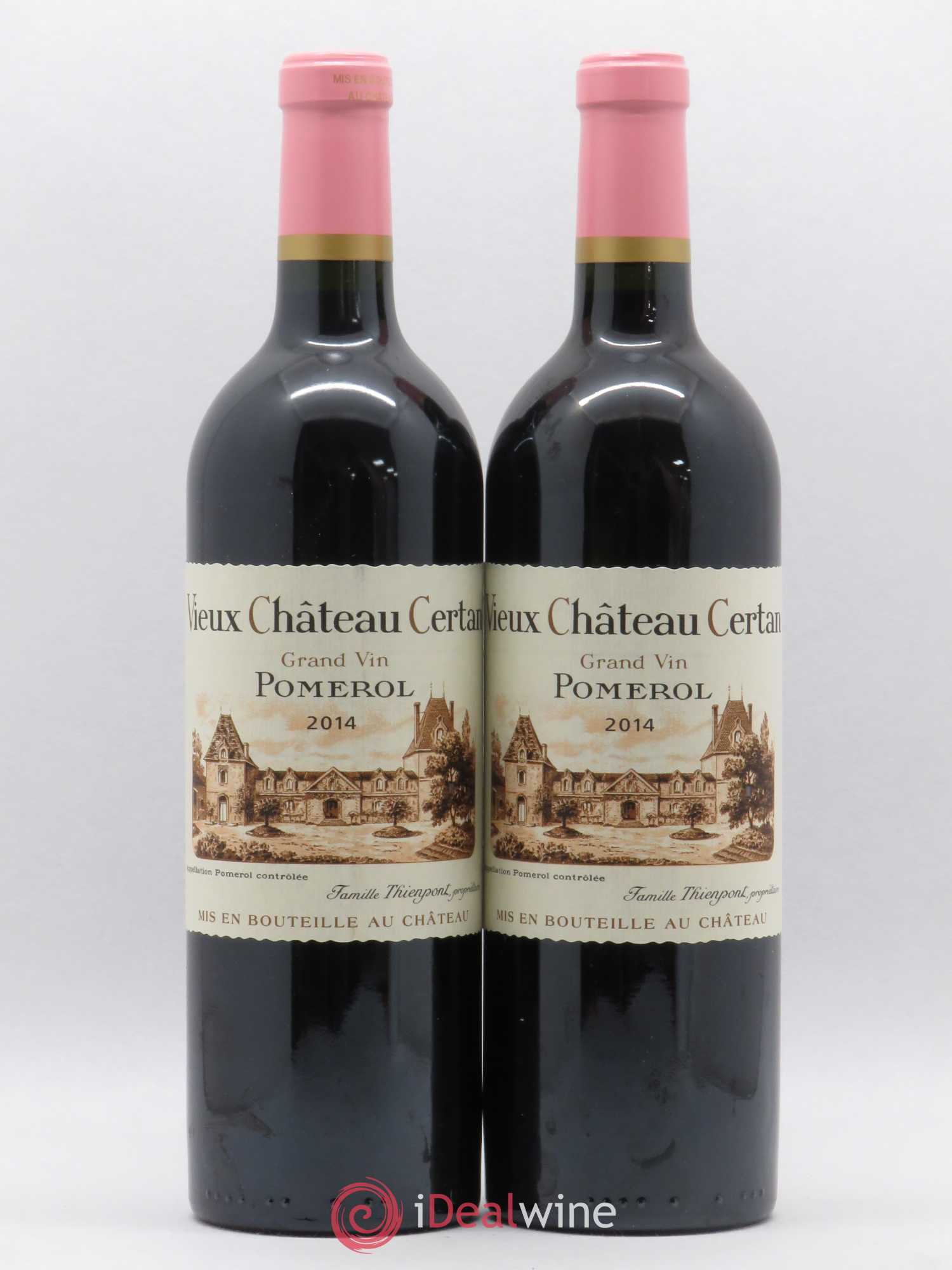 Vieux Château Certan 2014 - Lot de 2 bouteilles - 0