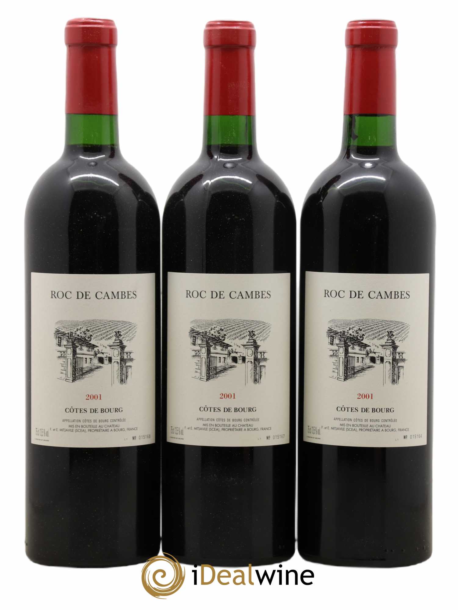 Roc de Cambes 2001 - Lot de 6 bouteilles - 1