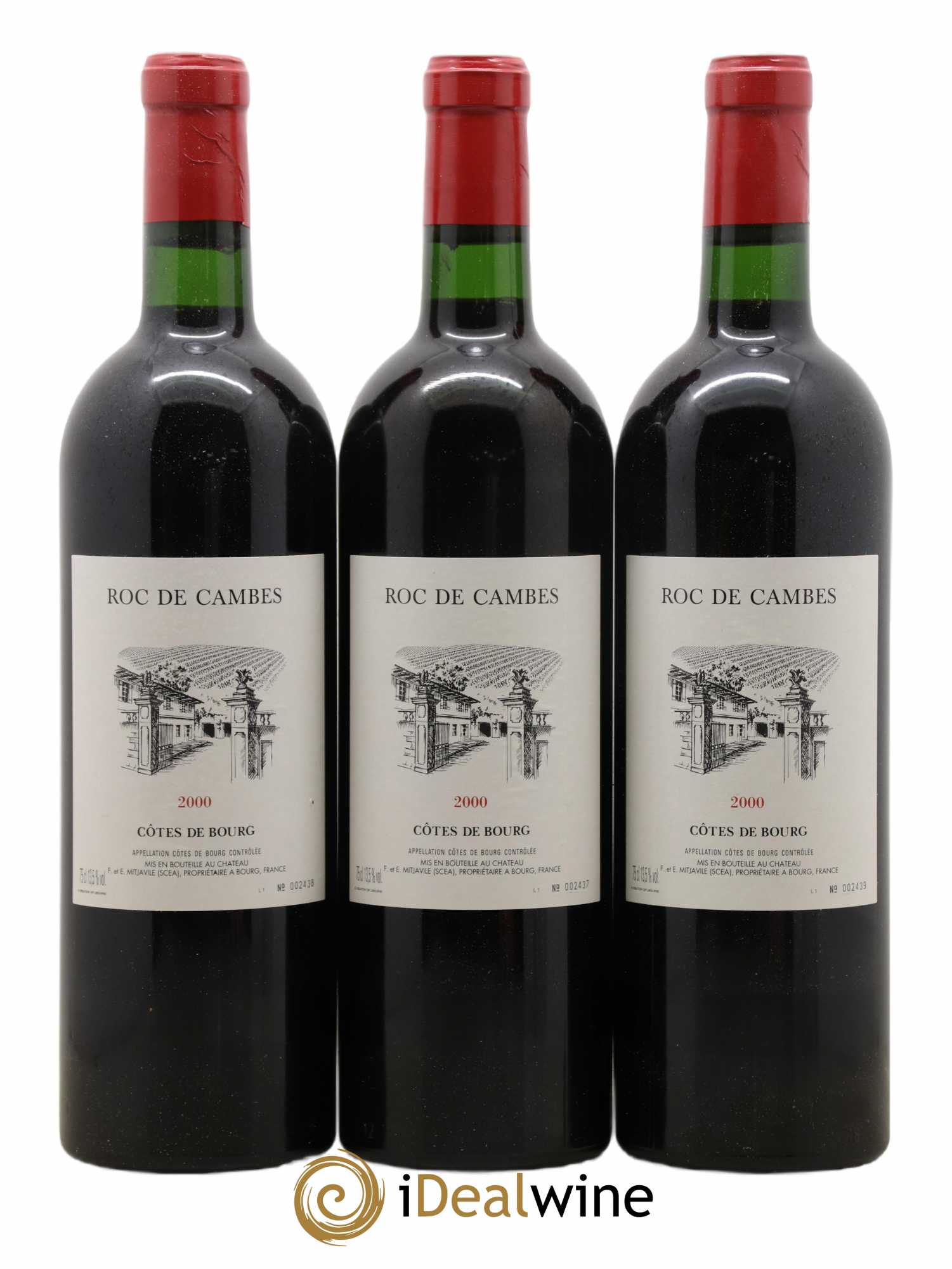 Roc de Cambes 2000 - Lot of 6 bottles - 1