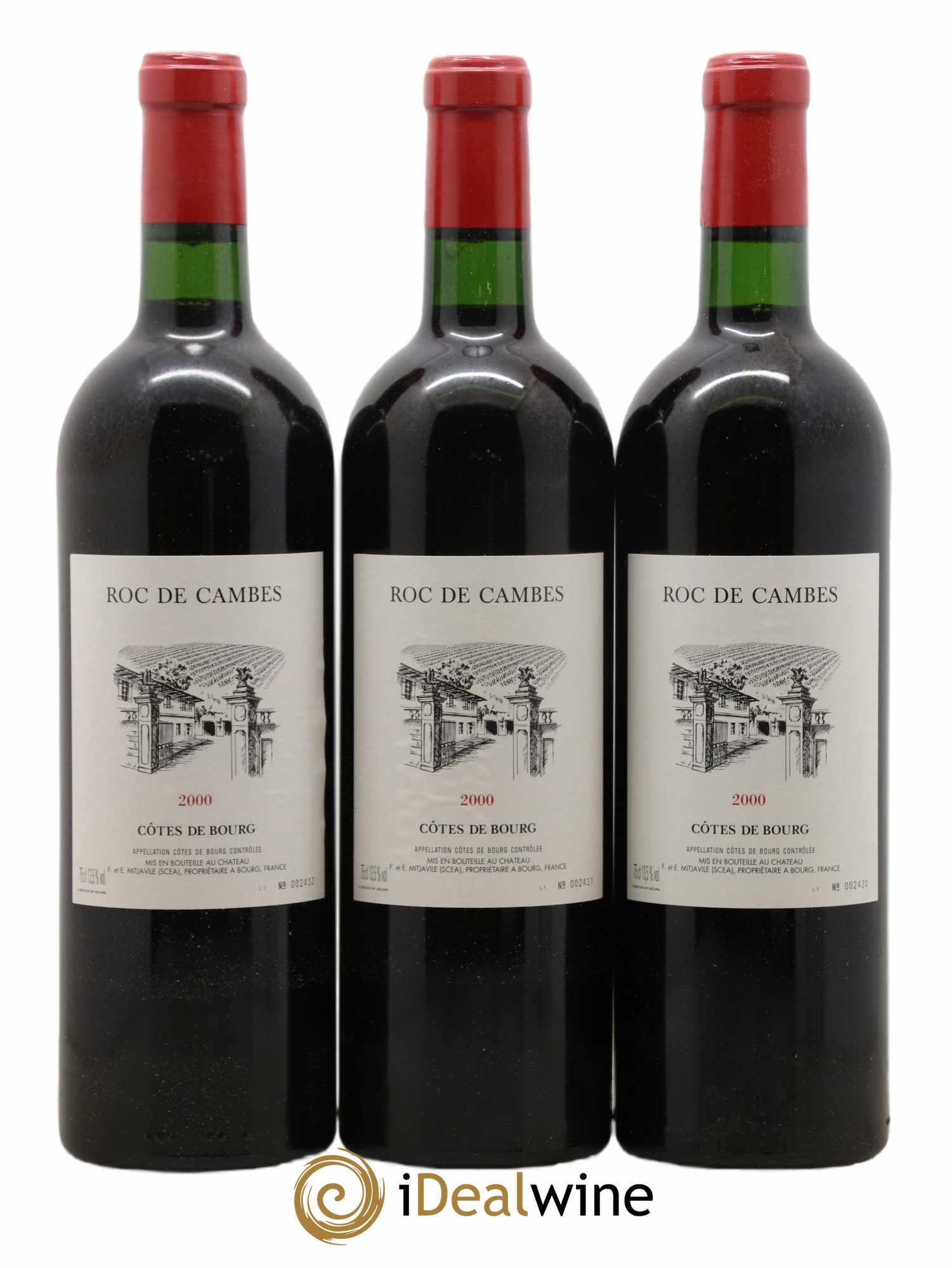 Roc de Cambes 2000 - Lot of 6 bottles - 2