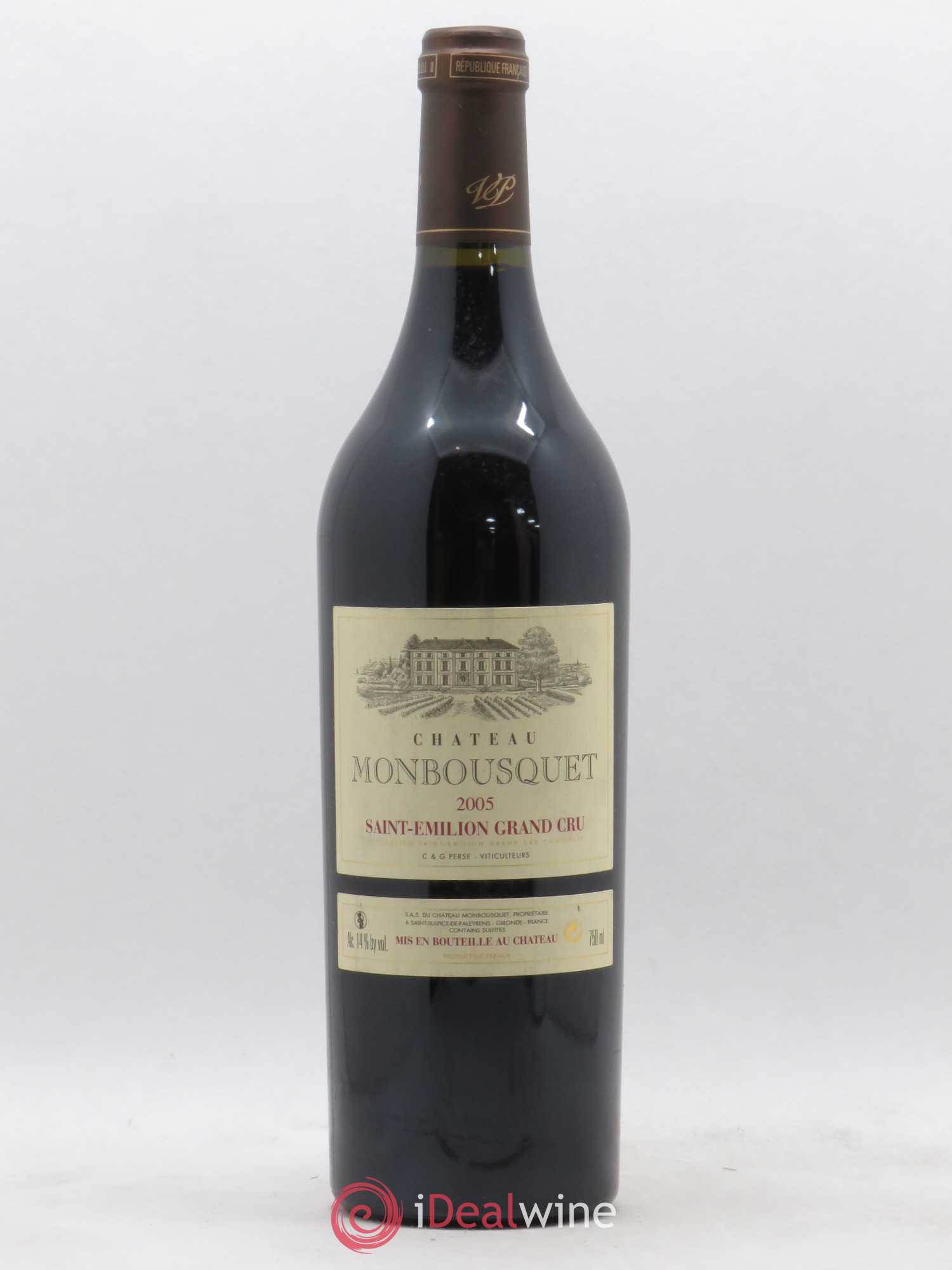 Château Monbousquet Grand Cru Classé 2005 - Lot of 1 bottle - 0