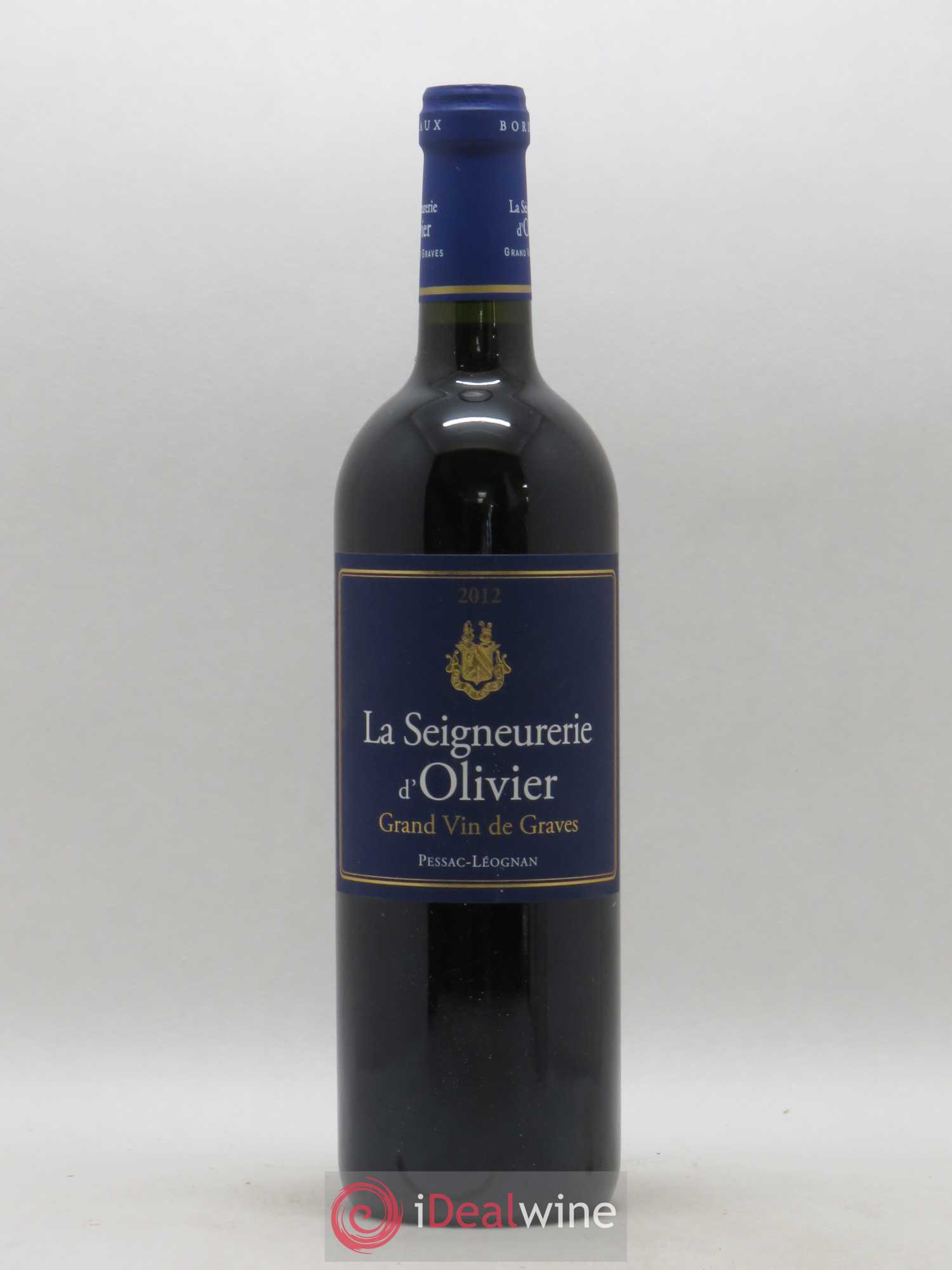 Pessac-Léognan La Seigneurie d'Olivier (sans prix de réserve) 2012 - Lot de 1 bouteille - 0