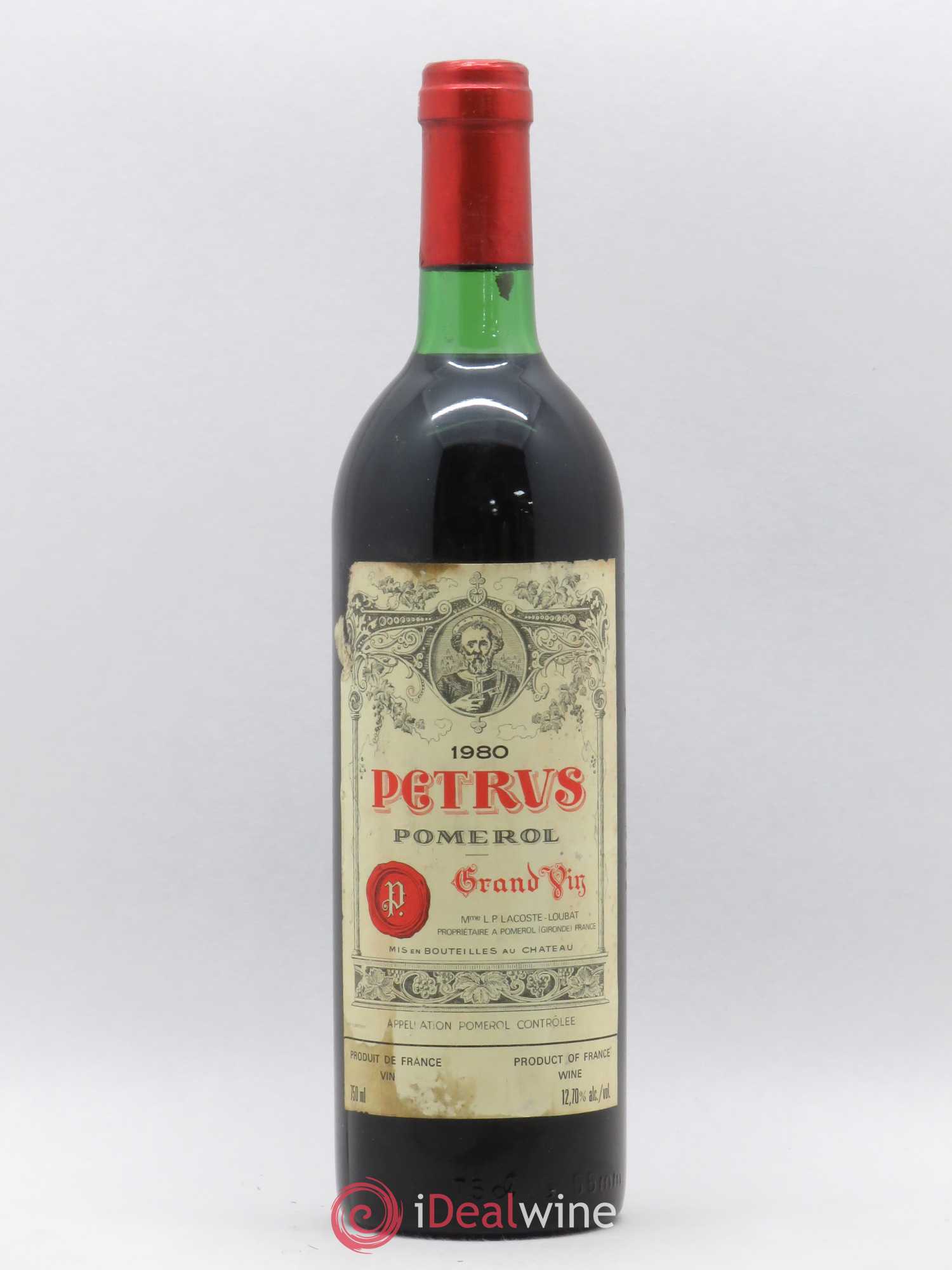 Petrus 1980 - Lot de 1 bouteille - 0