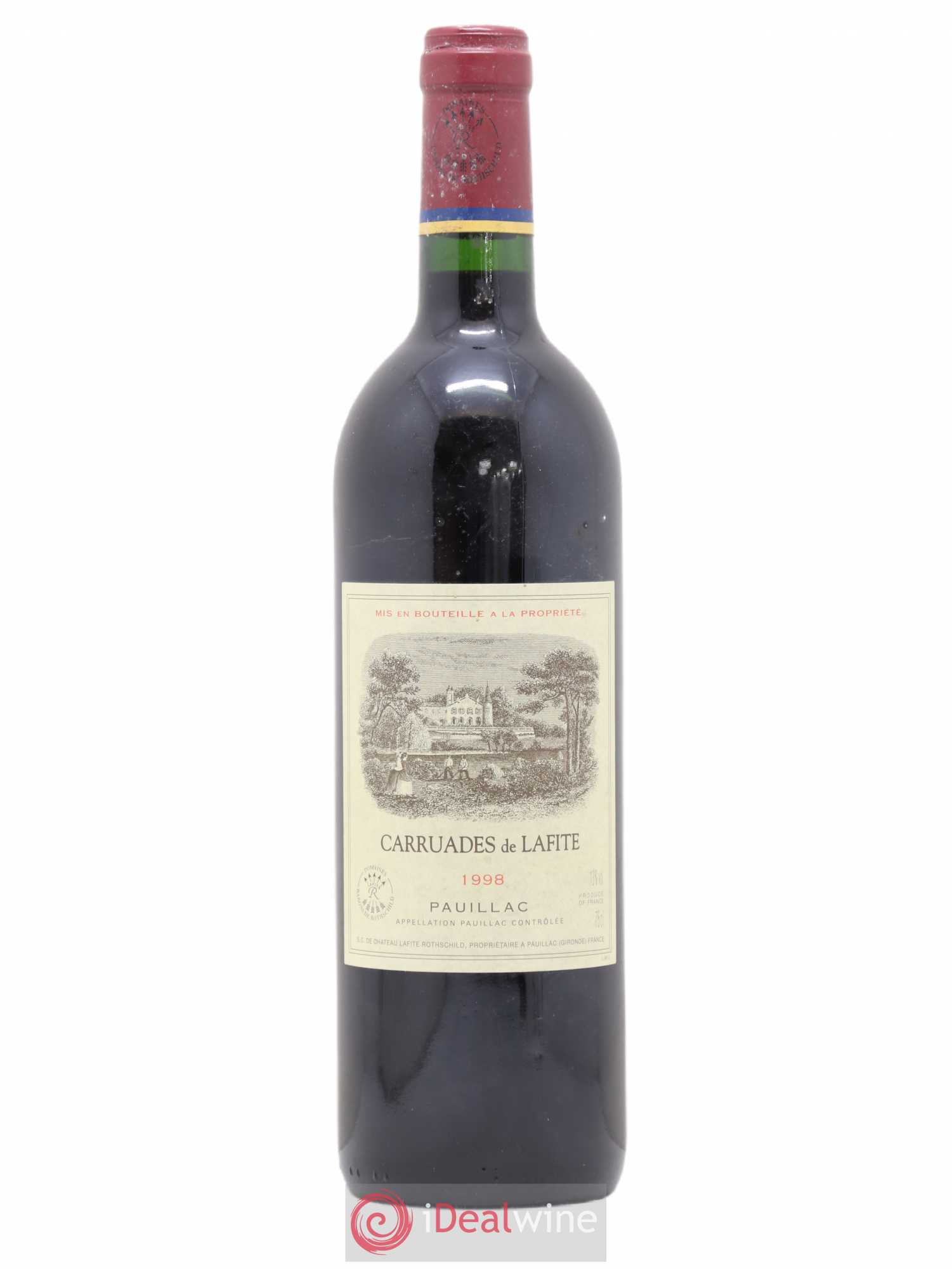 Carruades de Lafite Rothschild Second Vin 1998 - Lot of 1 bottle - 0