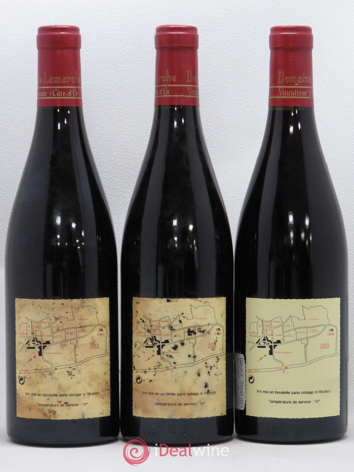 La Grande Rue Grand Cru Lamarche (Domaine) 2004 - Lot de 3 bouteilles - 1