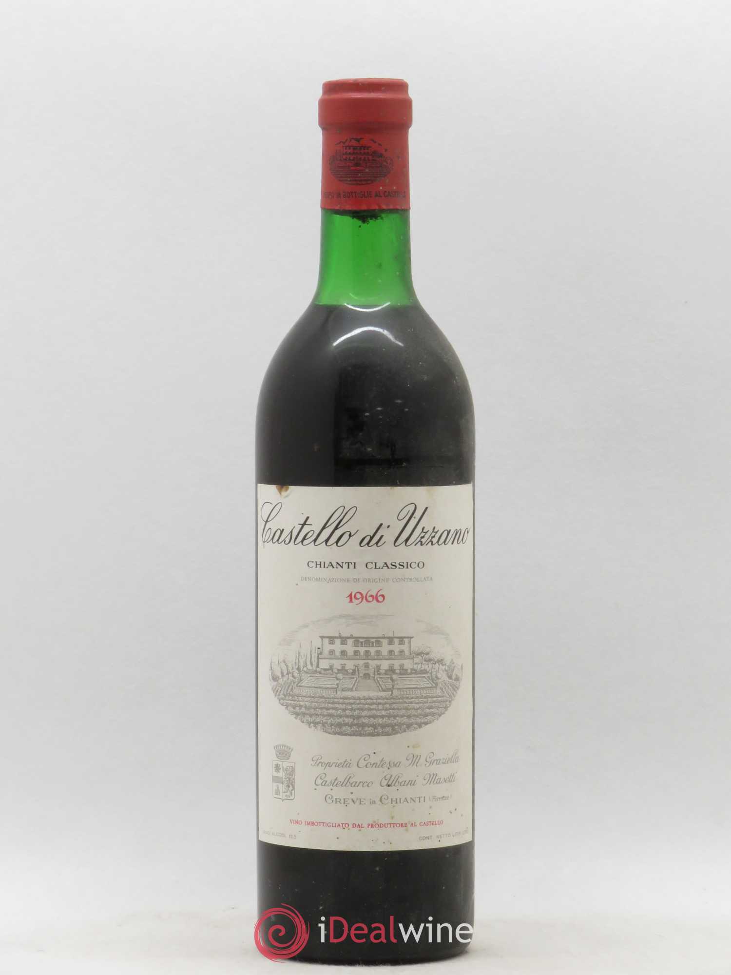 Chianti Classico DOCG Castello di Uzzano 1966 - Lot of 1 bottle - 0