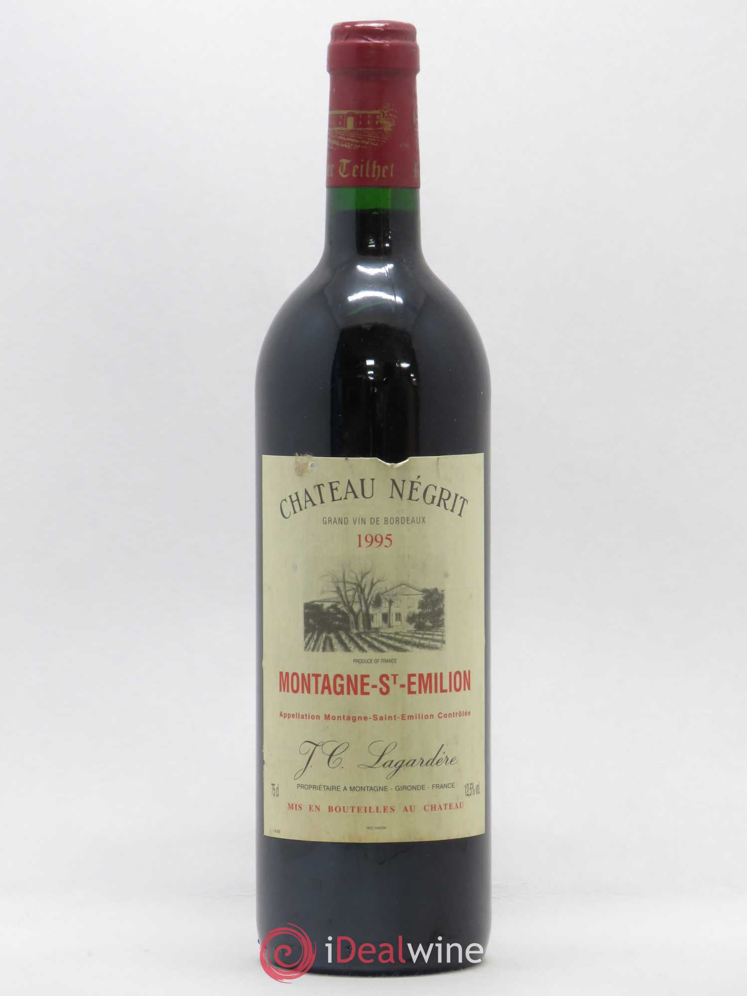 Montagne Saint-Émilion Château Negrit (sans prix de réserve) 1995 - Lot de 1 bouteille - 0