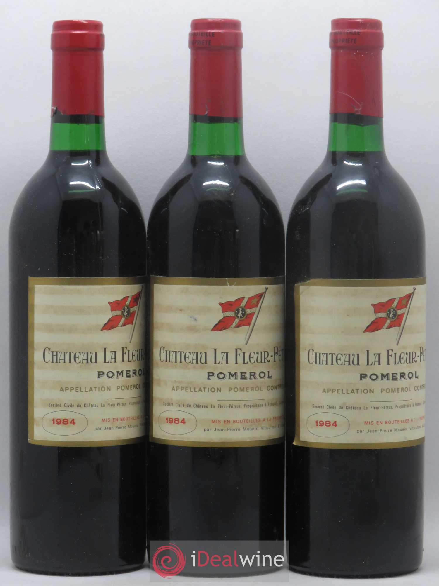 Château la Fleur Petrus 1984 - Lot of 3 bottles - 1