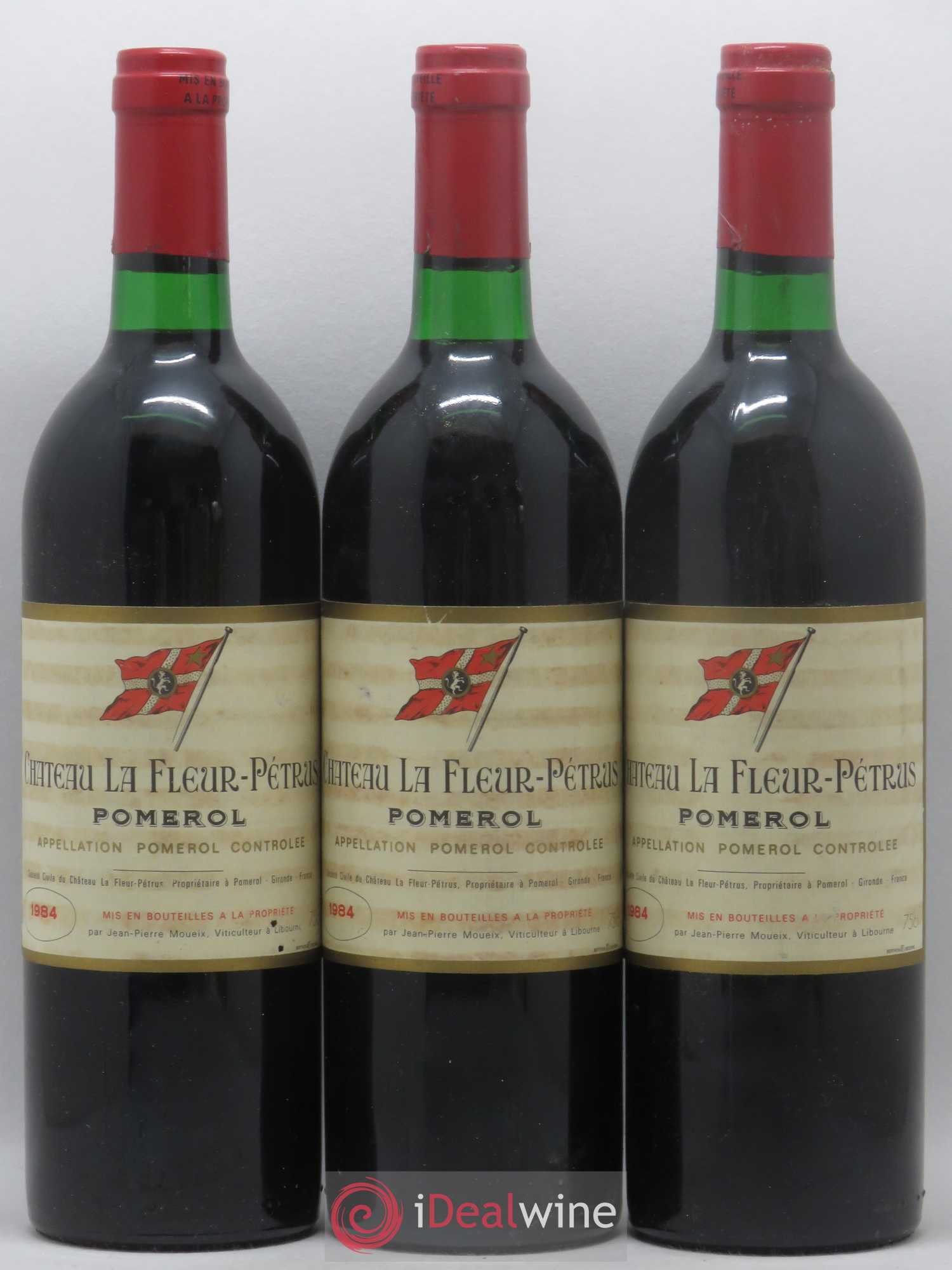 Château la Fleur Petrus 1984 - Lot of 3 bottles - 0