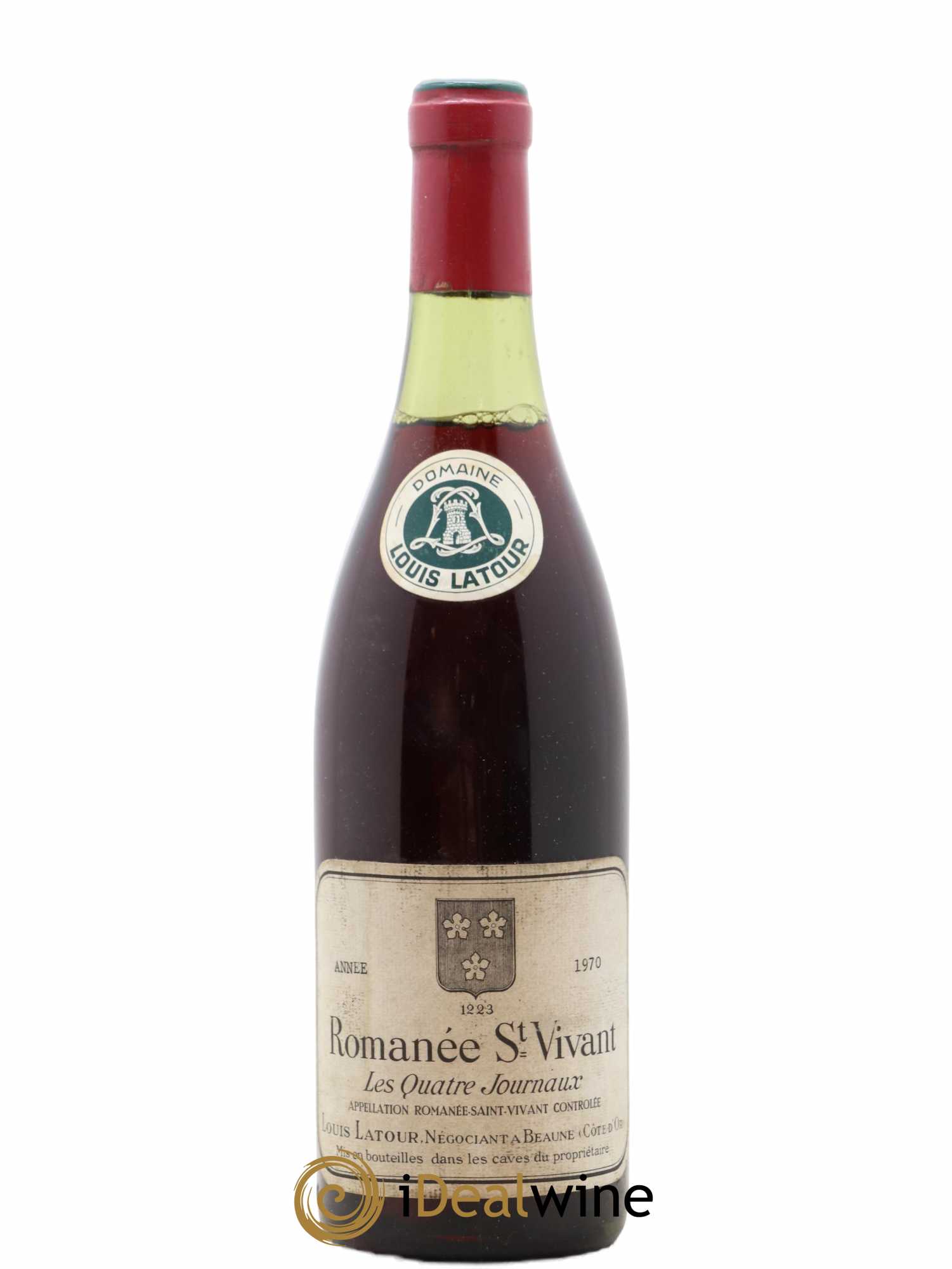 Romanée-Saint-Vivant Grand Cru Les Quatre Journaux Louis Latour 1970 - Lot of 1 bottle - 0