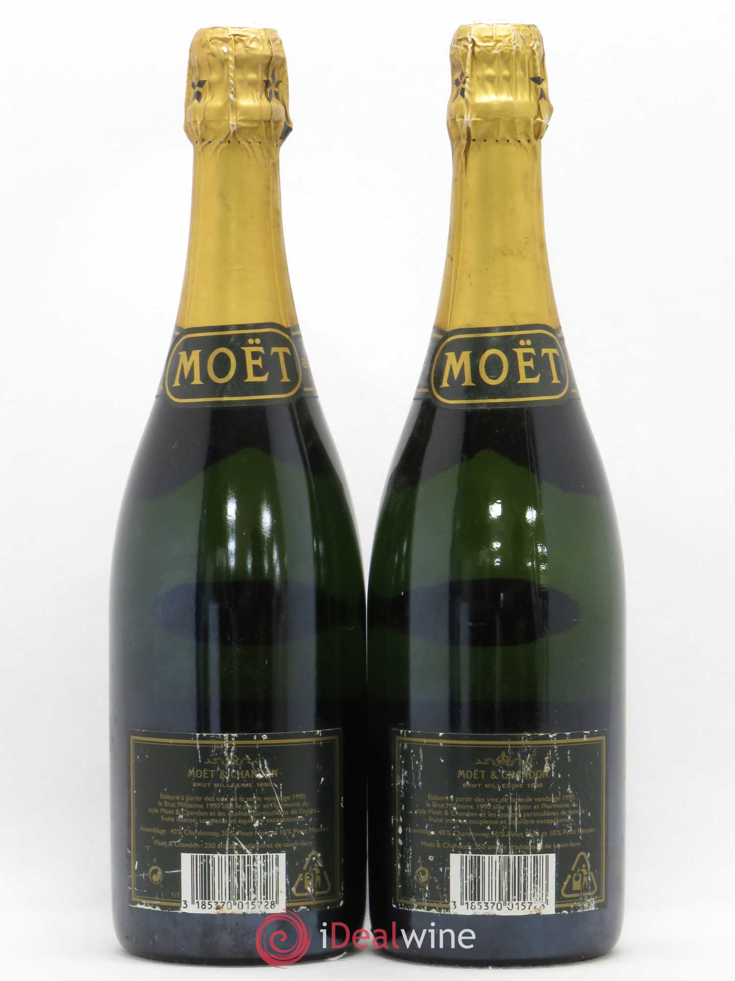 Grand Vintage Moët et Chandon 1990 - Lot of 2 bottles - 1