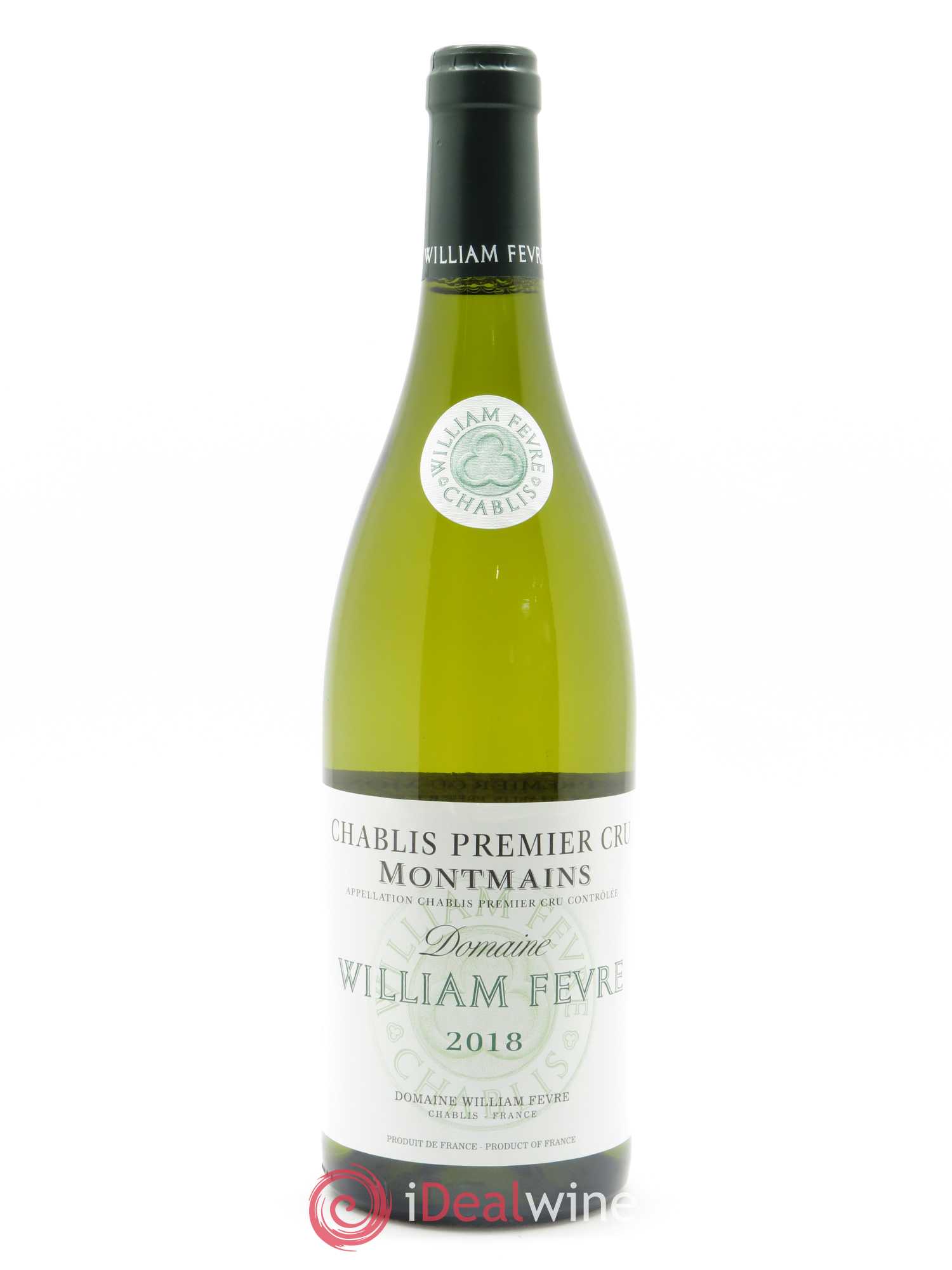 Chablis 1er Cru Montmains William Fèvre 2018 - Lot of 1 bottle - 0