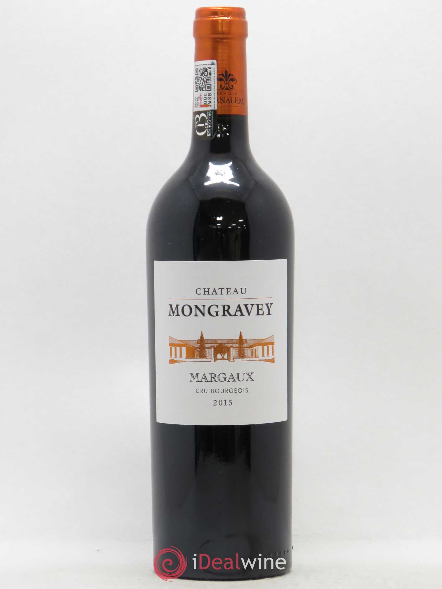 Bordeaux Château Mongravey 2015 - Lot de 1 bouteille - 0